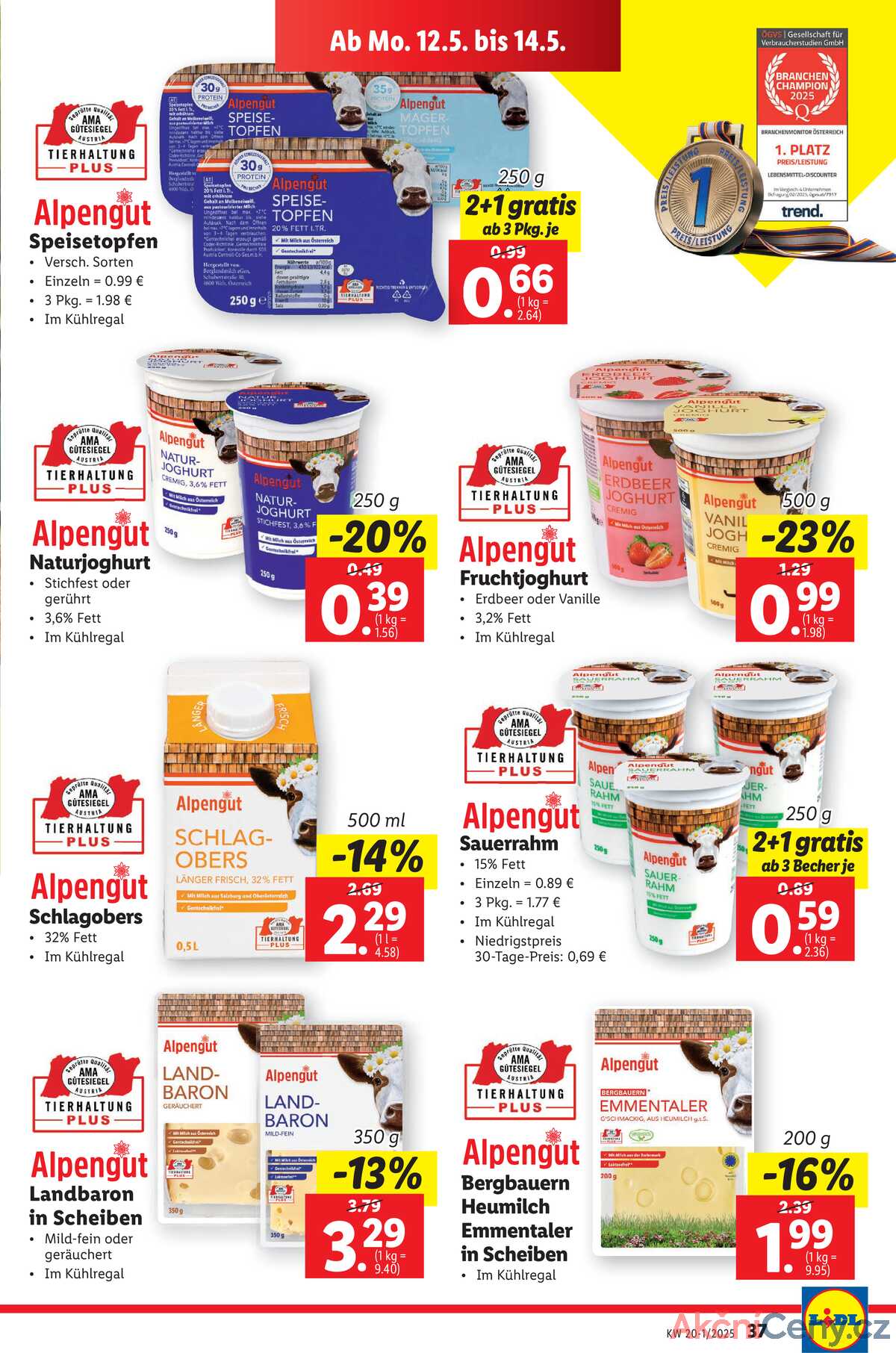 Leták Lidl Rakousko 8.5.-14.5.2025 strana 41