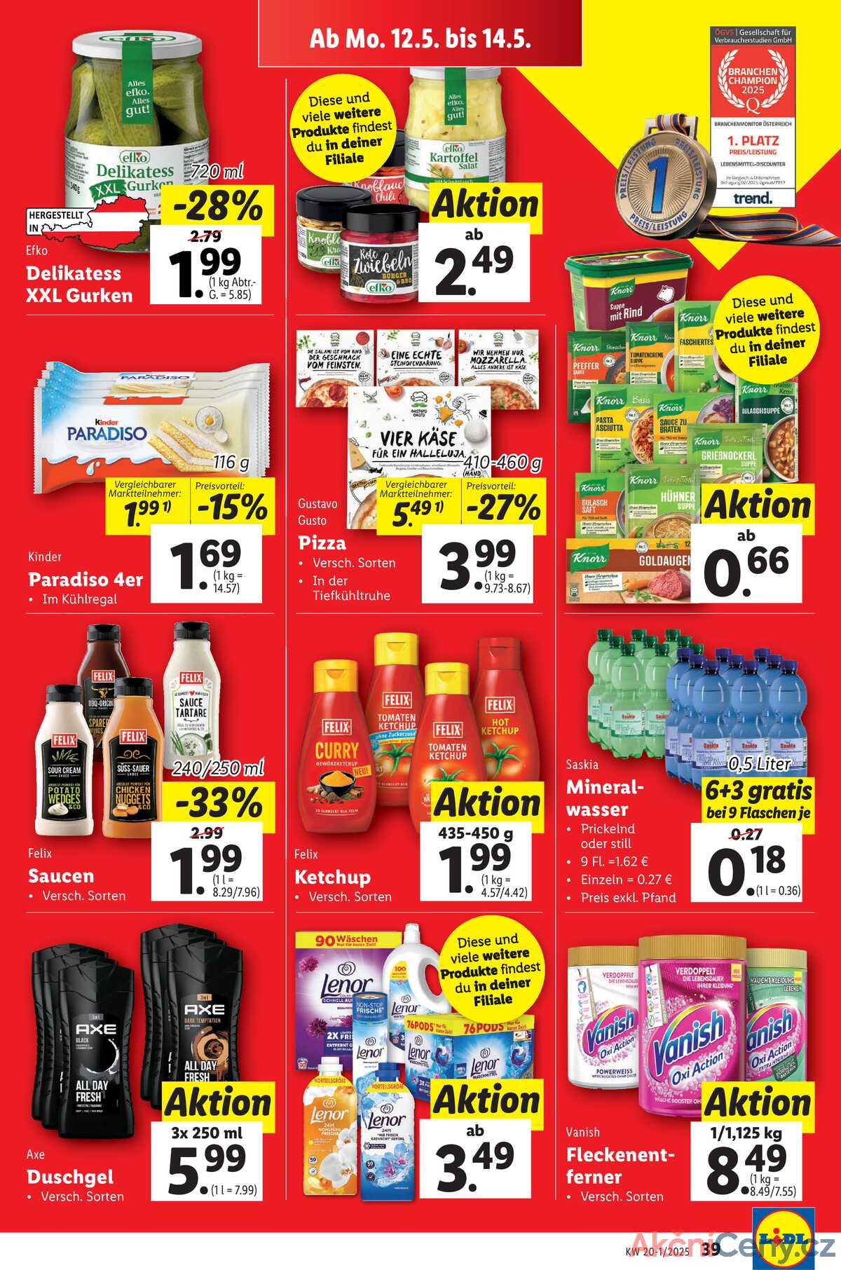 Leták Lidl Rakousko 8.5.-14.5.2025 strana 43
