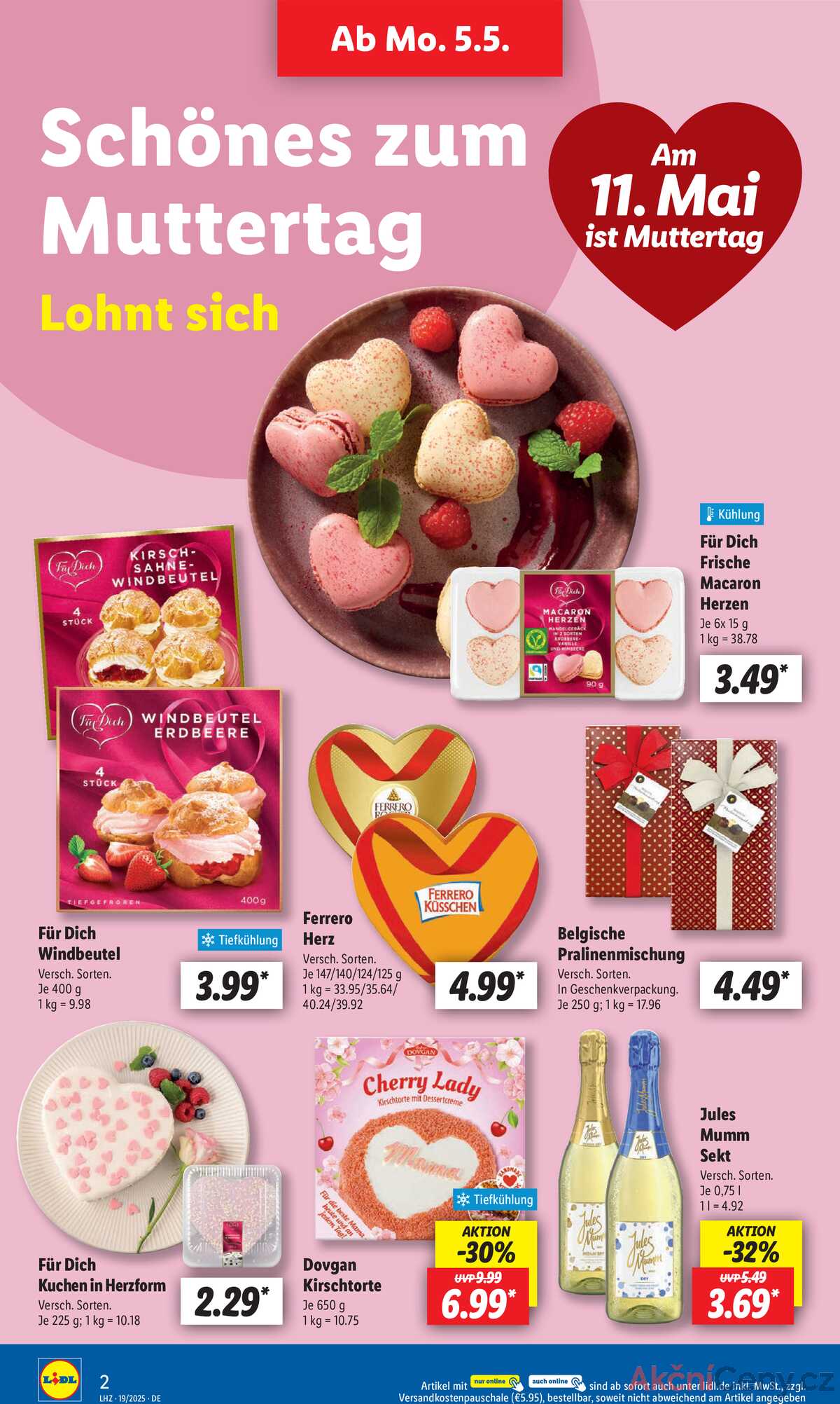 Leták Lidl Německo 5.5.-10.5.2025 strana 2