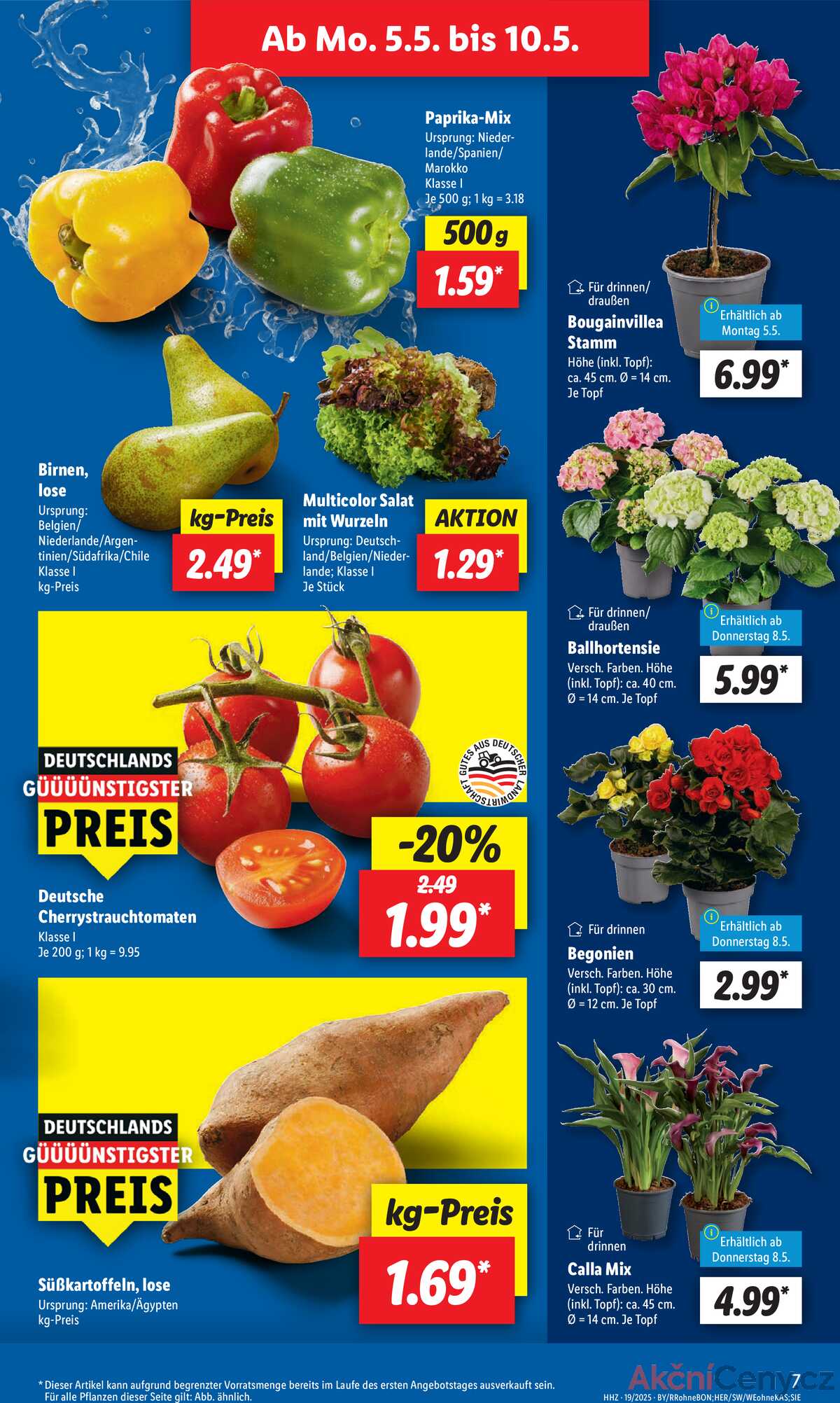 Leták Lidl Německo 5.5.-10.5.2025 strana 7