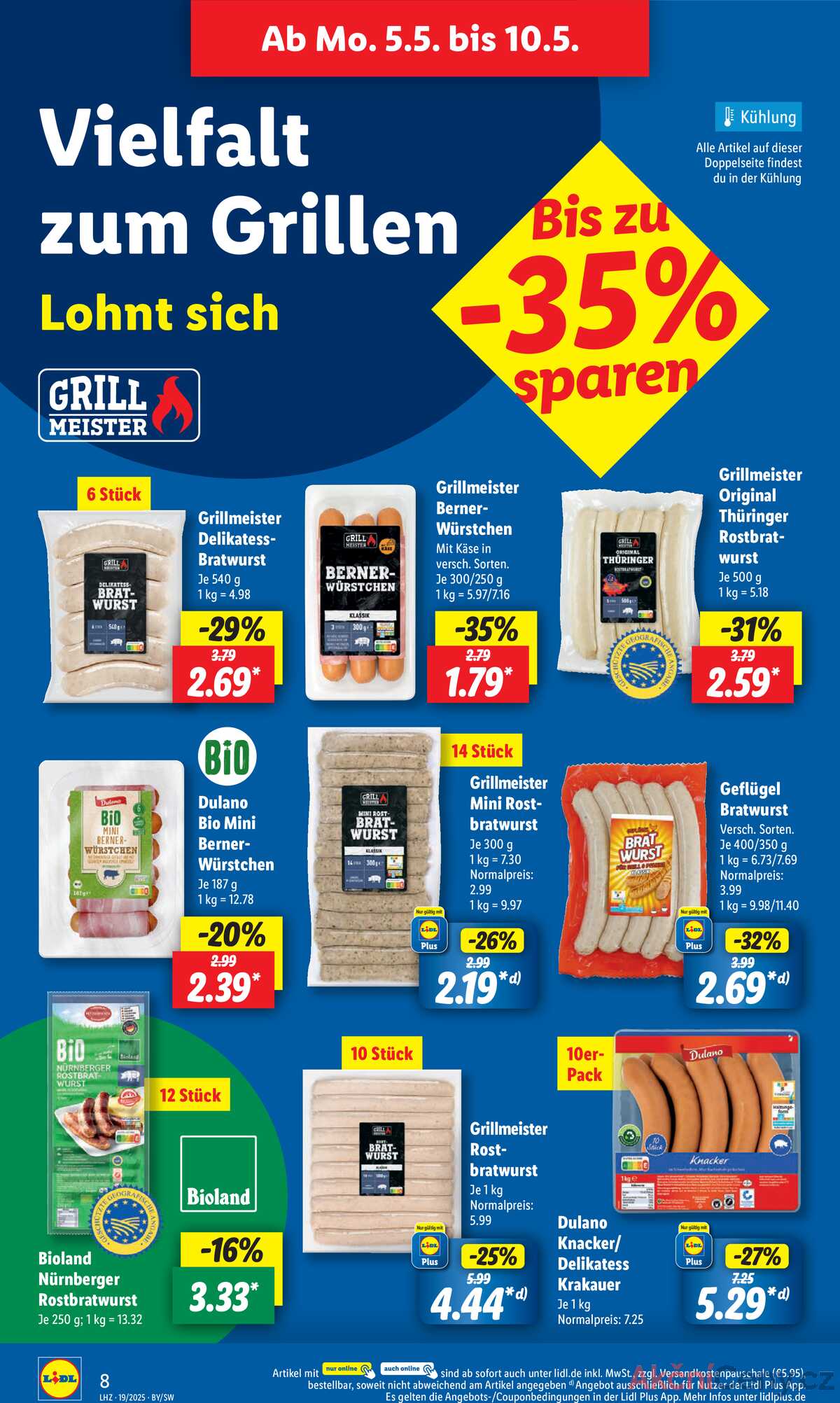Leták Lidl Německo 5.5.-10.5.2025 strana 8