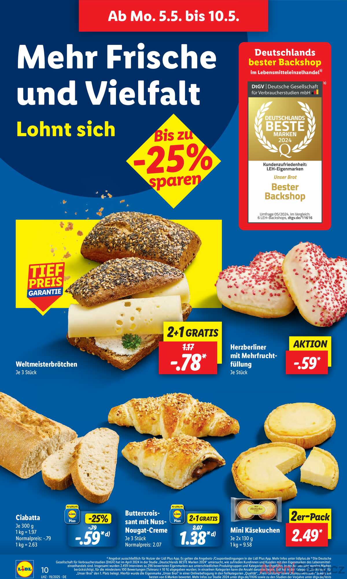 Leták Lidl Německo 5.5.-10.5.2025 strana 12