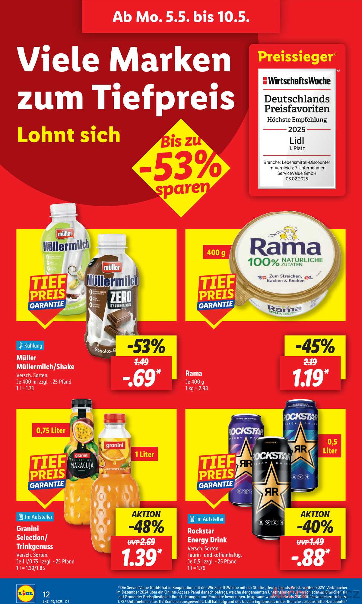 Leták Lidl Německo 5.5.-10.5.2025 strana 14