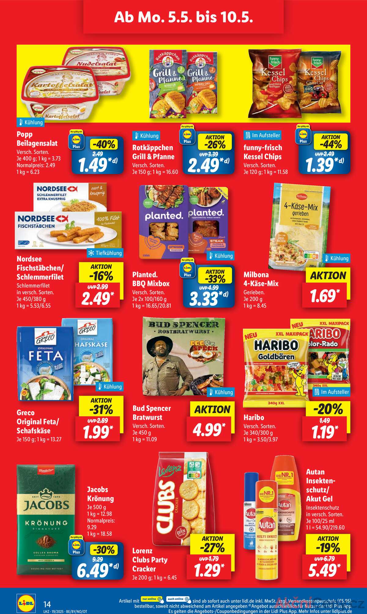 Leták Lidl Německo 5.5.-10.5.2025 strana 16