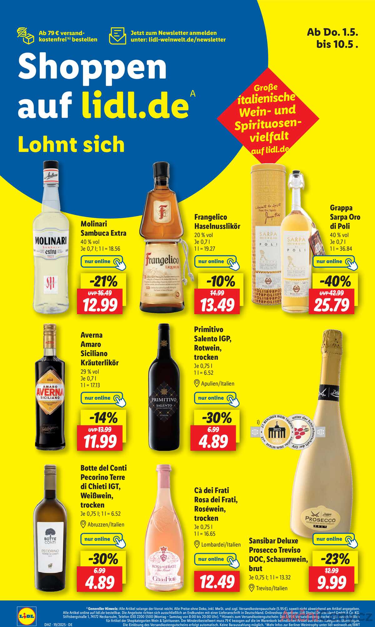 Leták Lidl Německo 5.5.-10.5.2025 strana 58