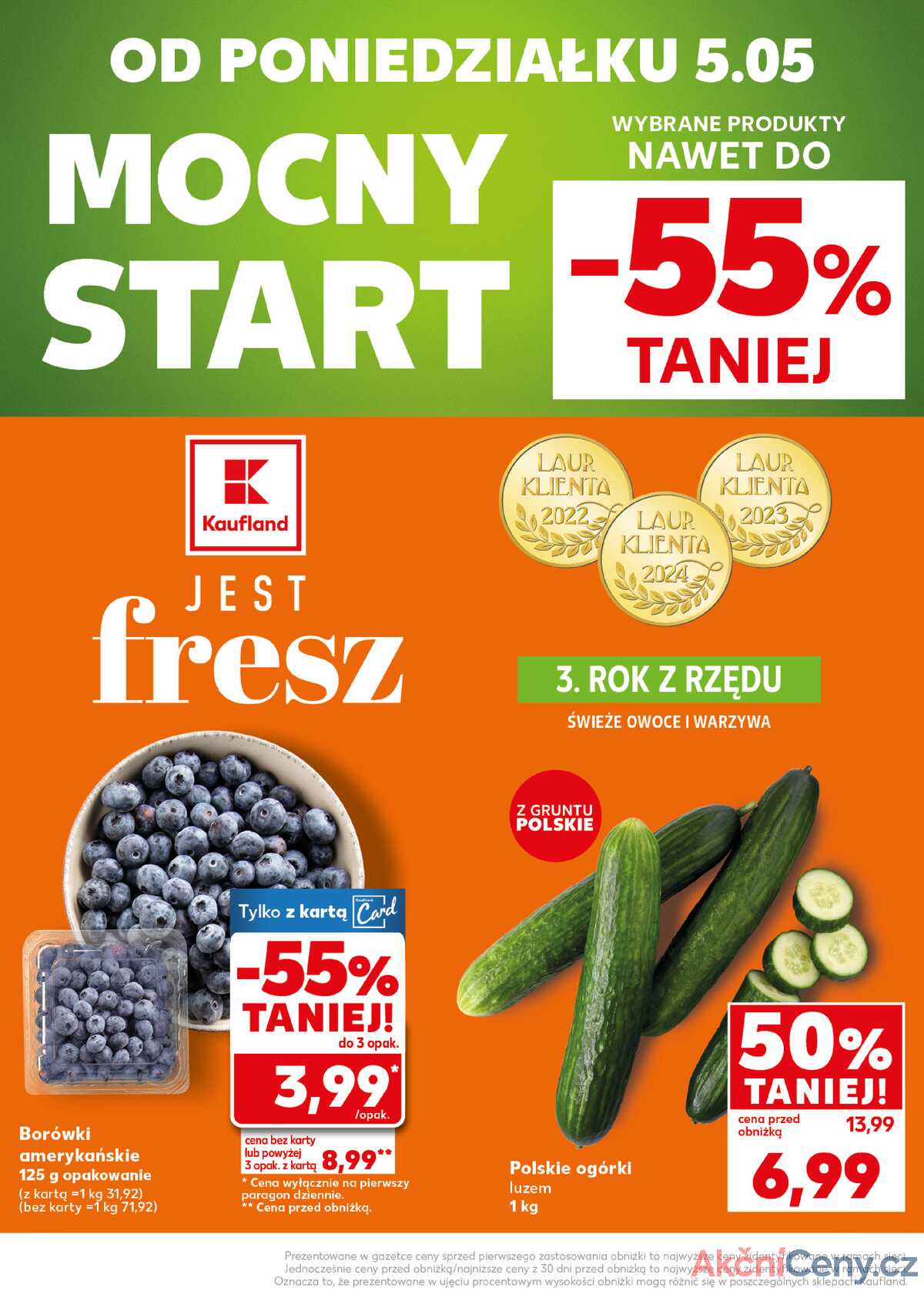 Leták Kaufland Polsko 5.5.-7.5.2025 - Silný start strana 2