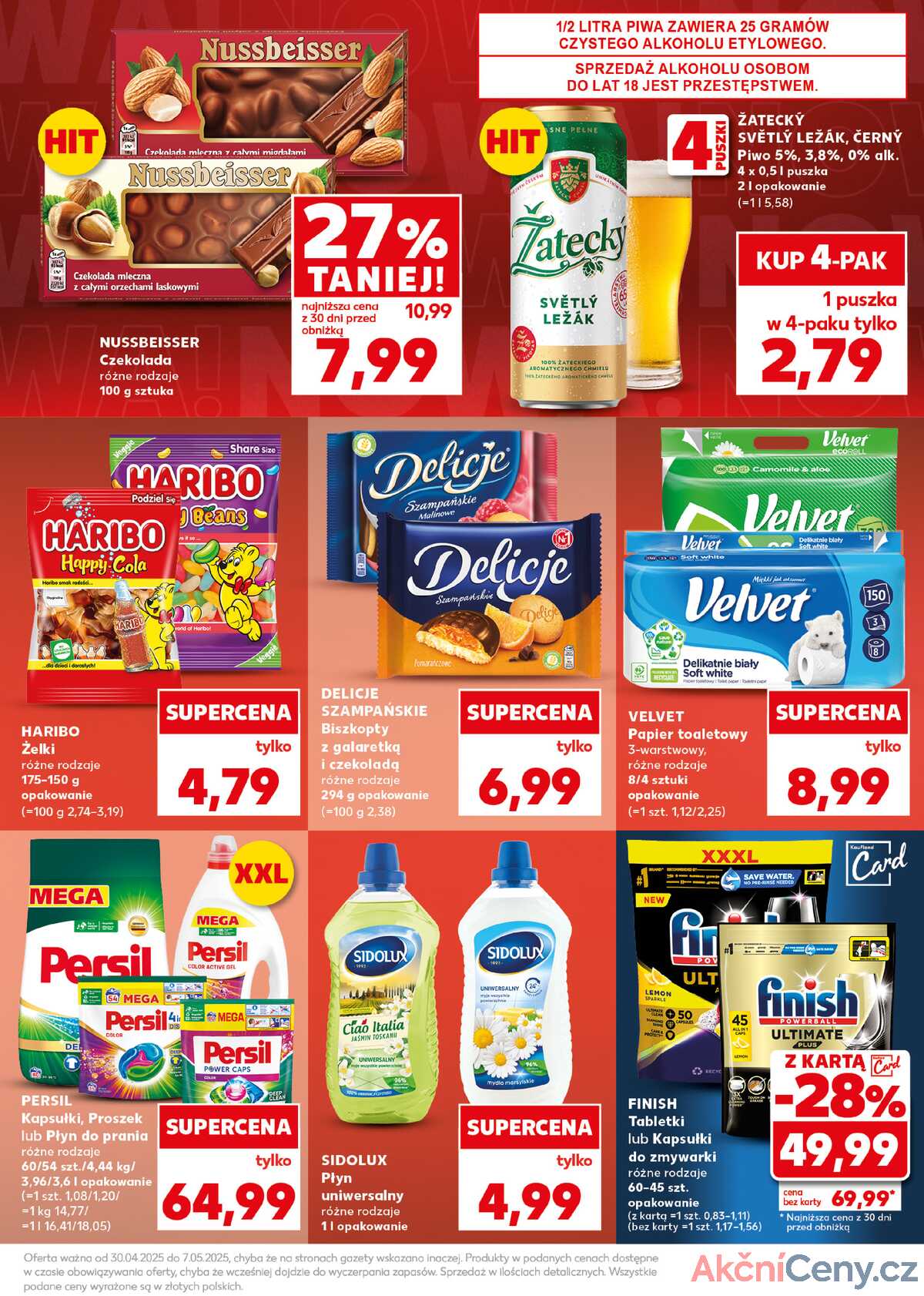 Leták Kaufland Polsko 5.5.-7.5.2025 - Silný start strana 7
