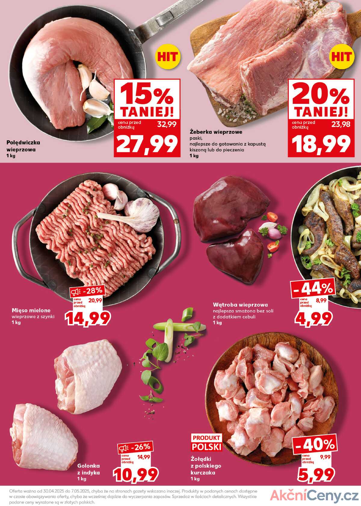 Leták Kaufland Polsko 5.5.-7.5.2025 - Silný start strana 13