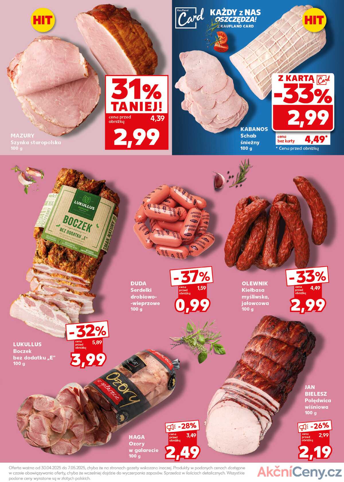 Leták Kaufland Polsko 5.5.-7.5.2025 - Silný start strana 15