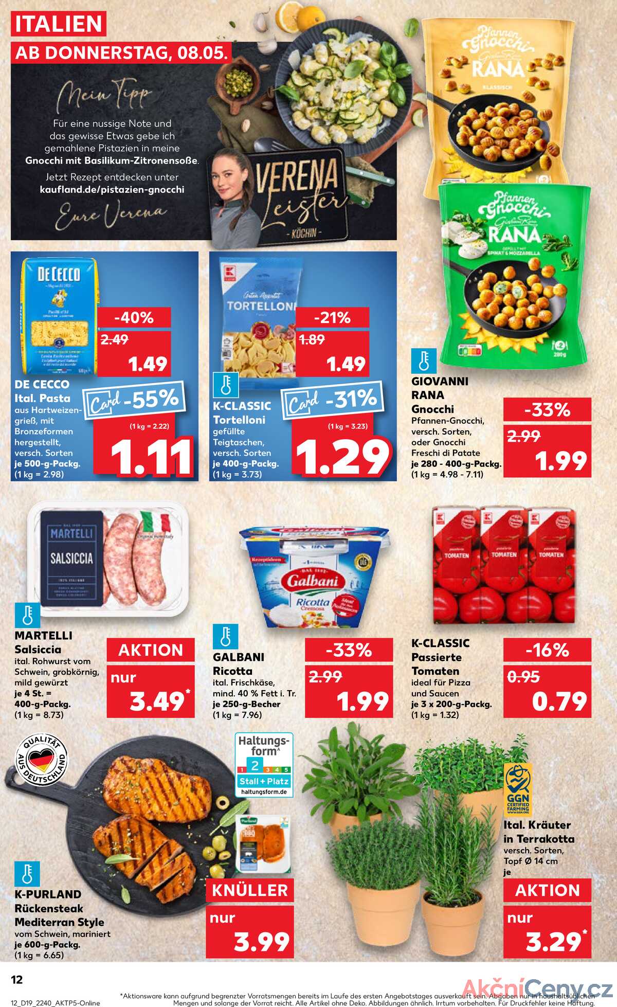 Leták Kaufland Německo 8.5.-14.5.2025 strana 12