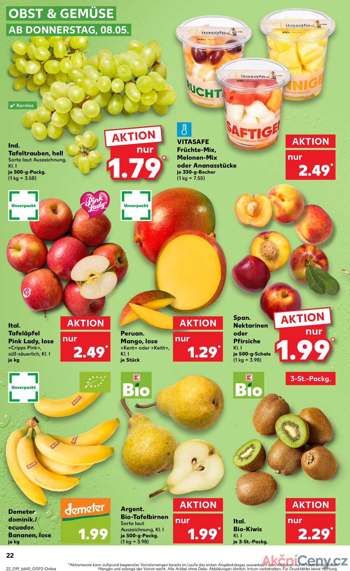 Leták Kaufland Německo 8.5.-14.5.2025 strana 22