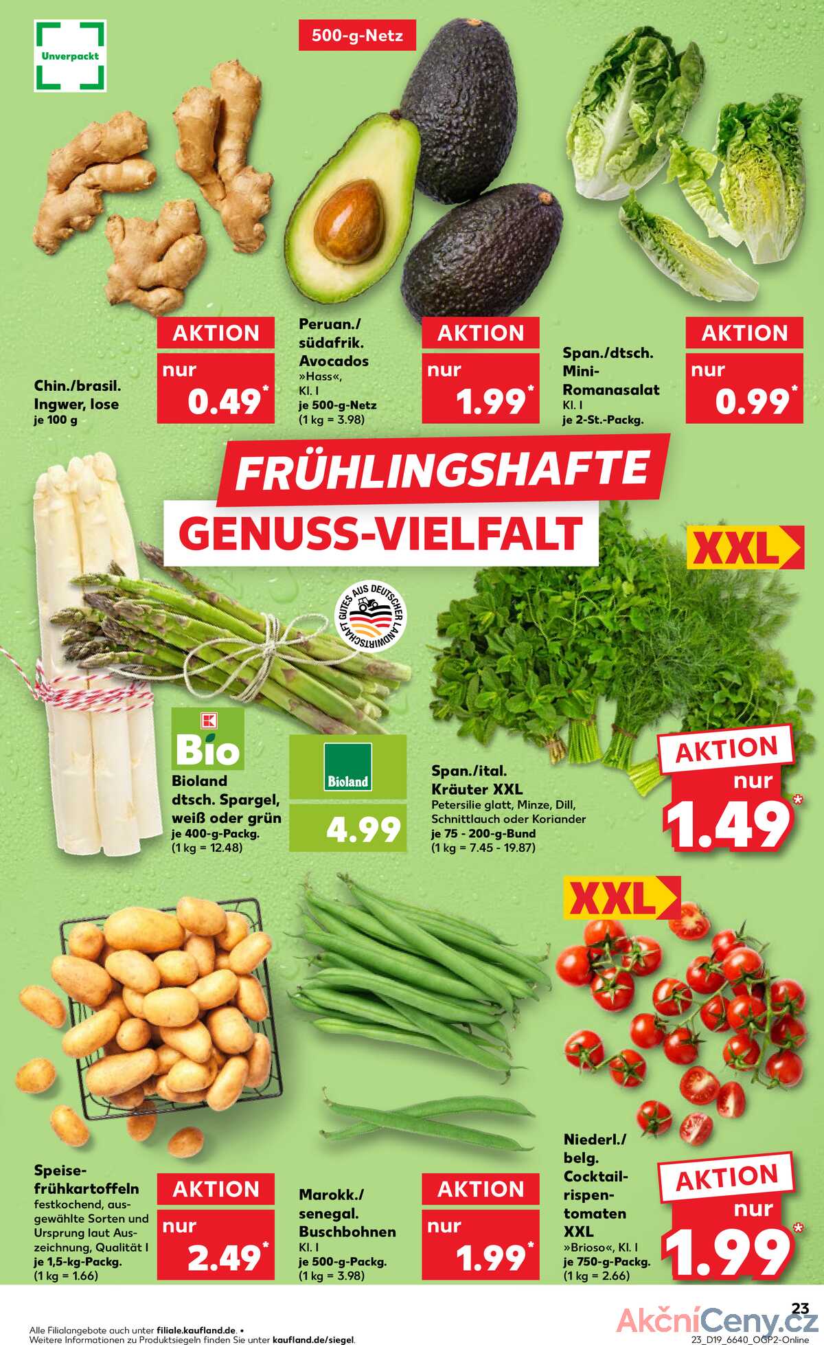 Leták Kaufland Německo 8.5.-14.5.2025 strana 23