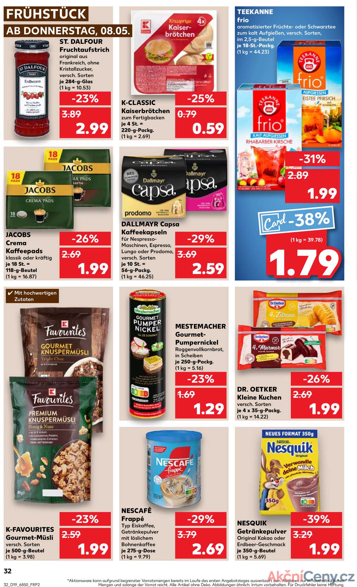 Leták Kaufland Německo 8.5.-14.5.2025 strana 32