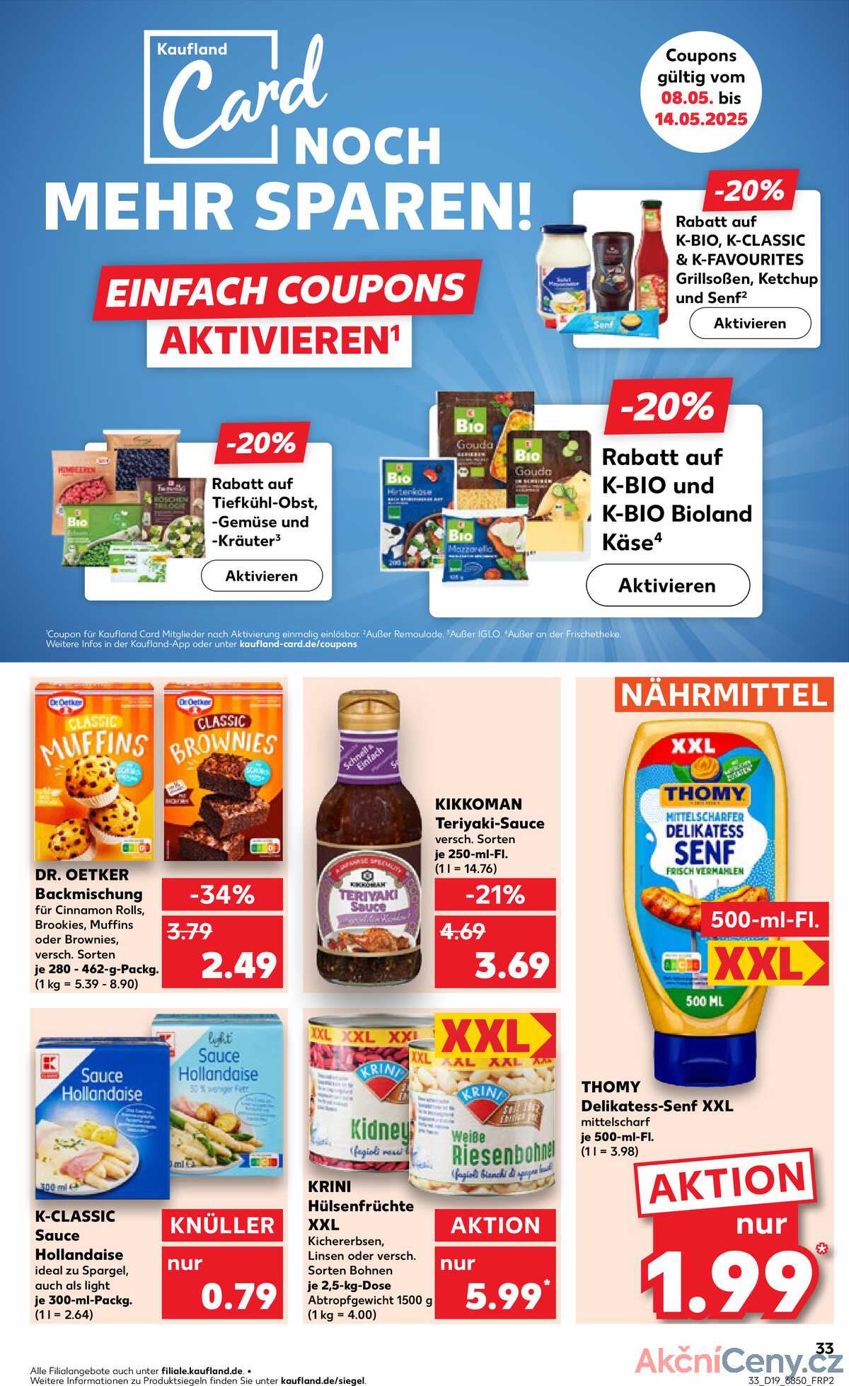 Leták Kaufland Německo 8.5.-14.5.2025 strana 33