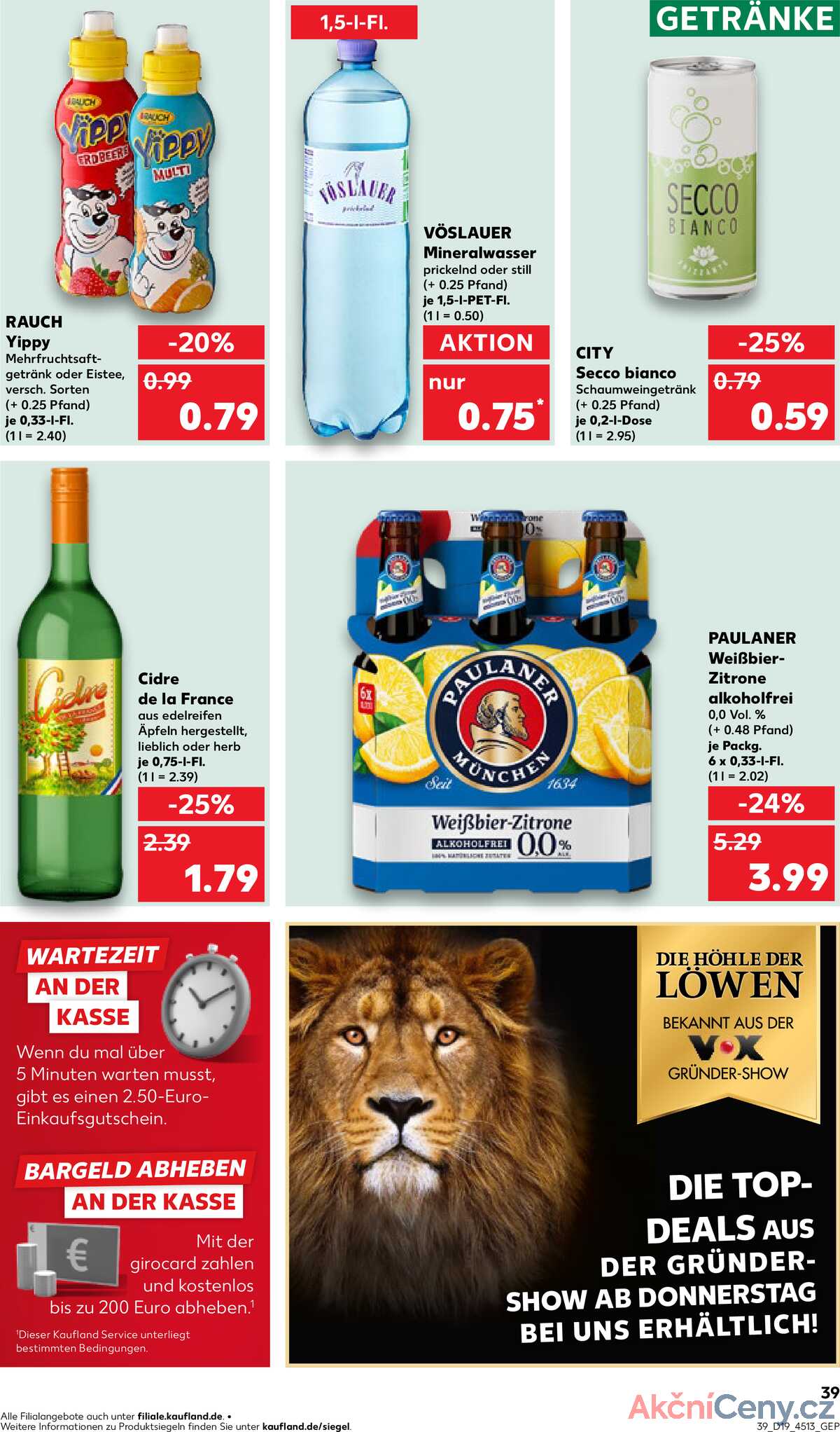Leták Kaufland Německo 8.5.-14.5.2025 strana 39