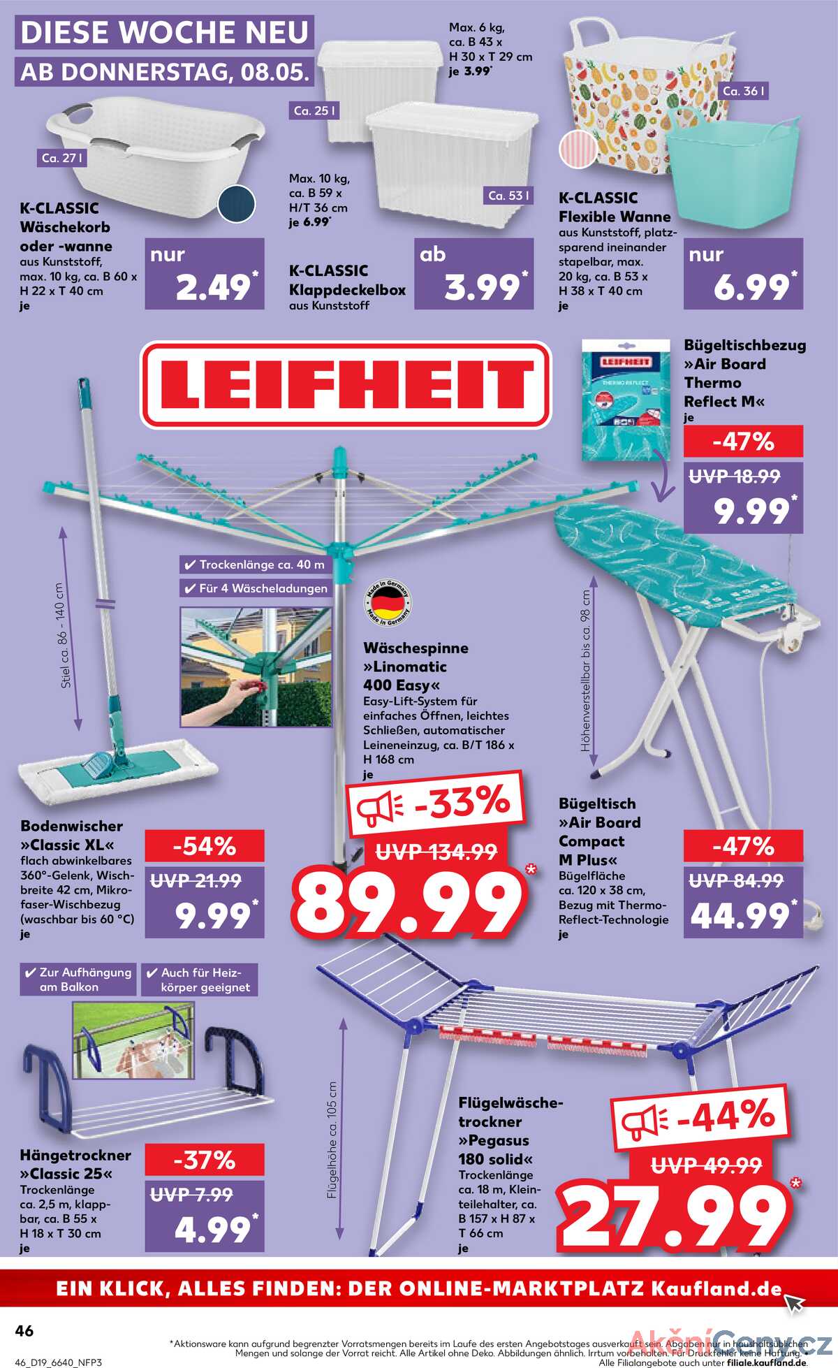 Leták Kaufland Německo 8.5.-14.5.2025 strana 46