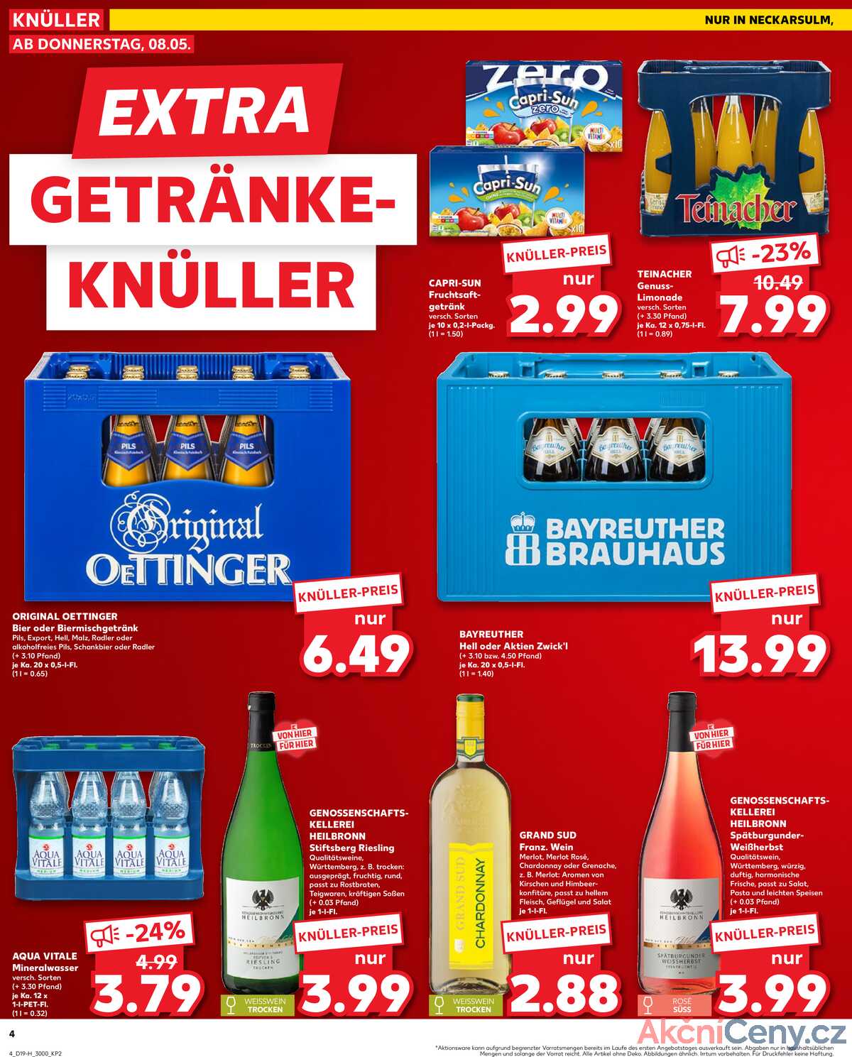 Leták Kaufland Německo 8.5.-14.5.2025 - Nabídky navíc strana 4