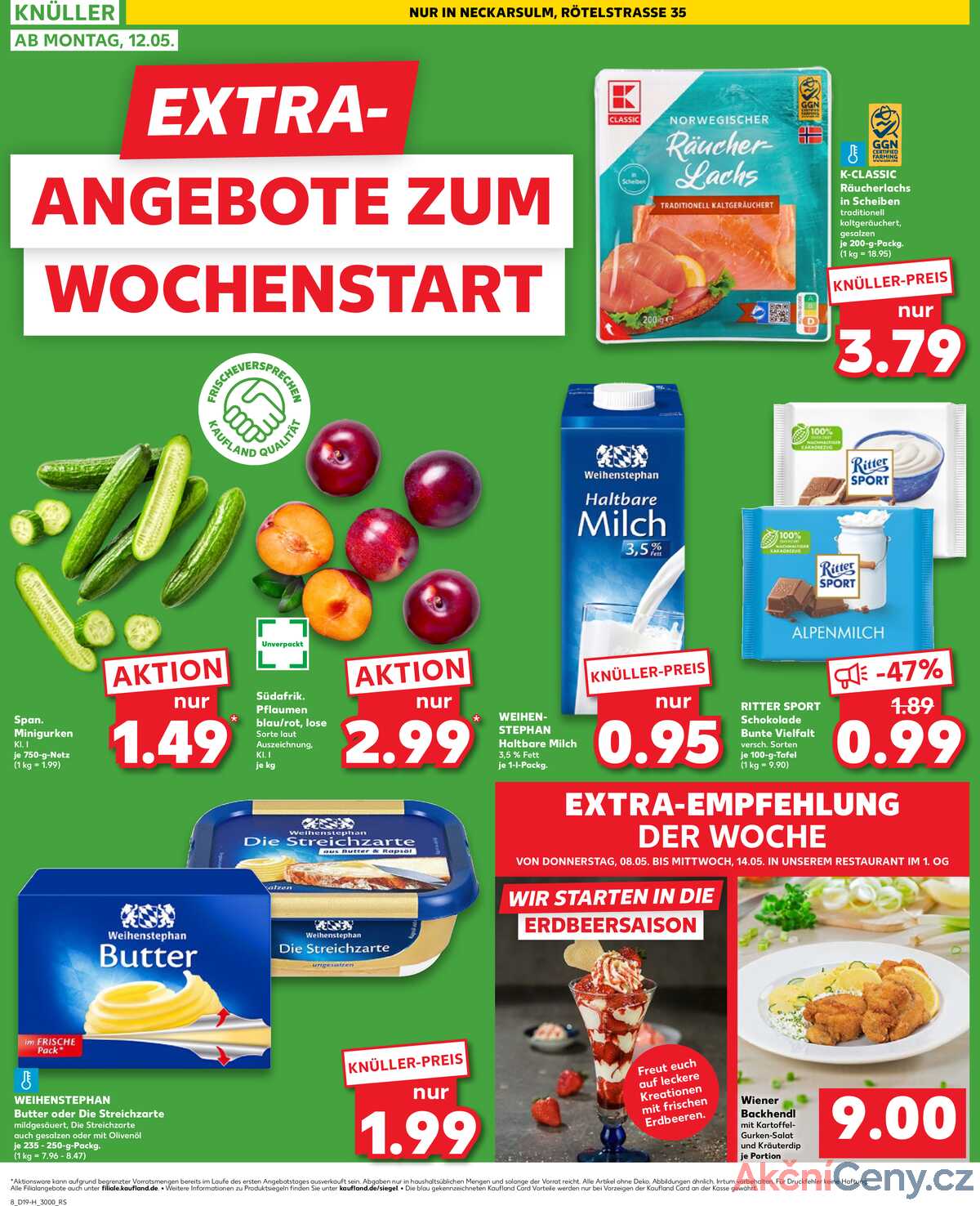 Leták Kaufland Německo 8.5.-14.5.2025 - Nabídky navíc strana 8