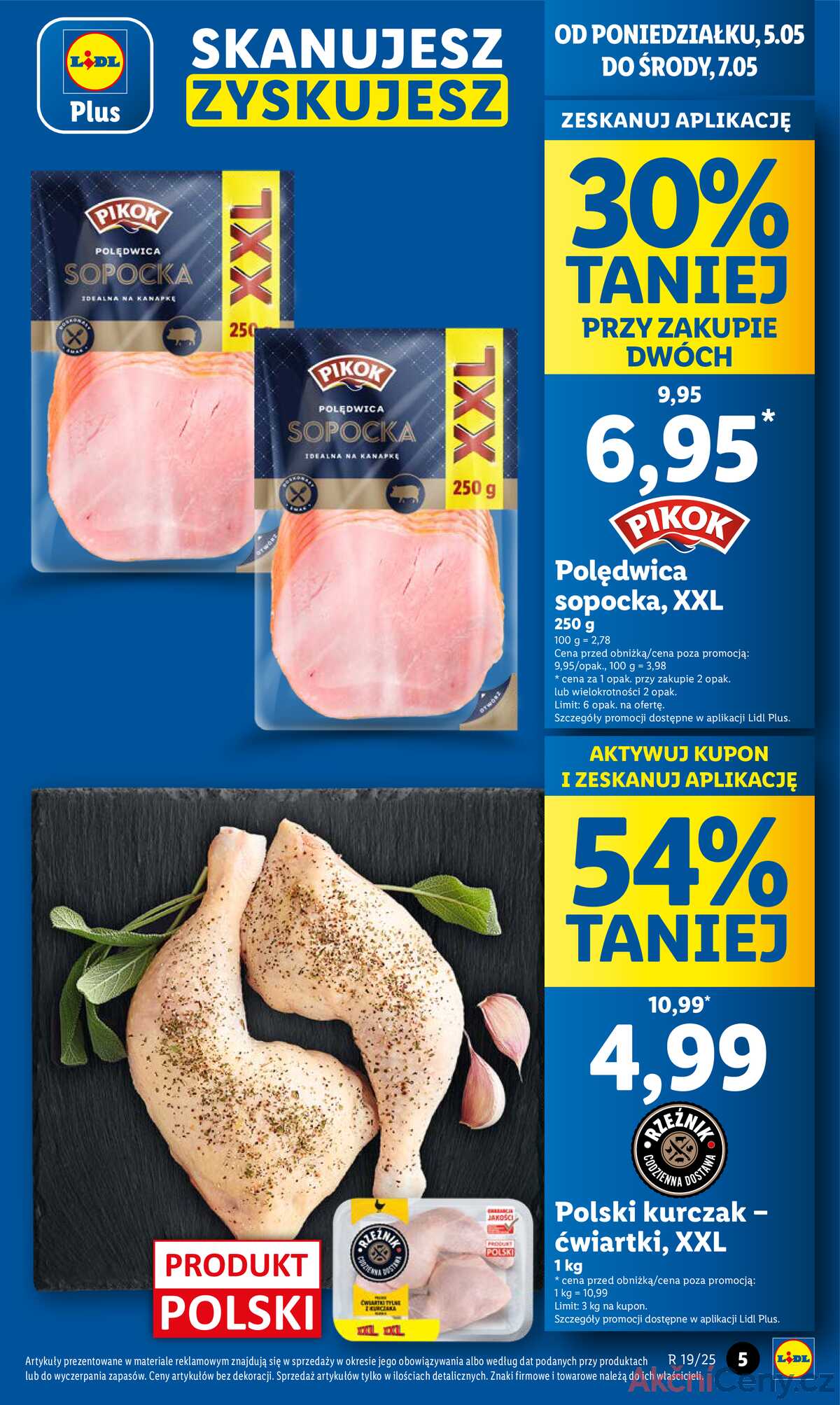 Leták Lidl Polsko 5.5.-7.5.2025 strana 5