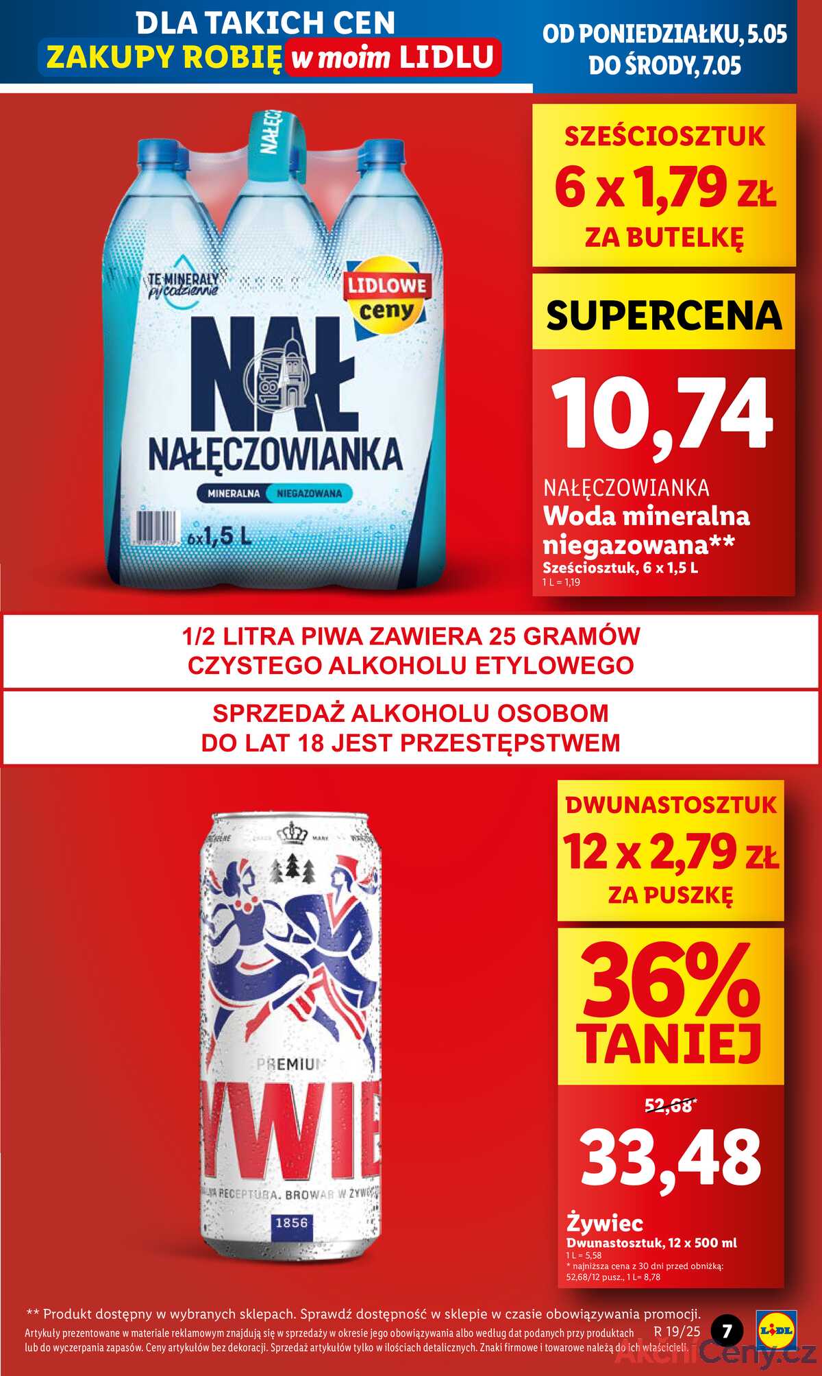 Leták Lidl Polsko 5.5.-7.5.2025 strana 7