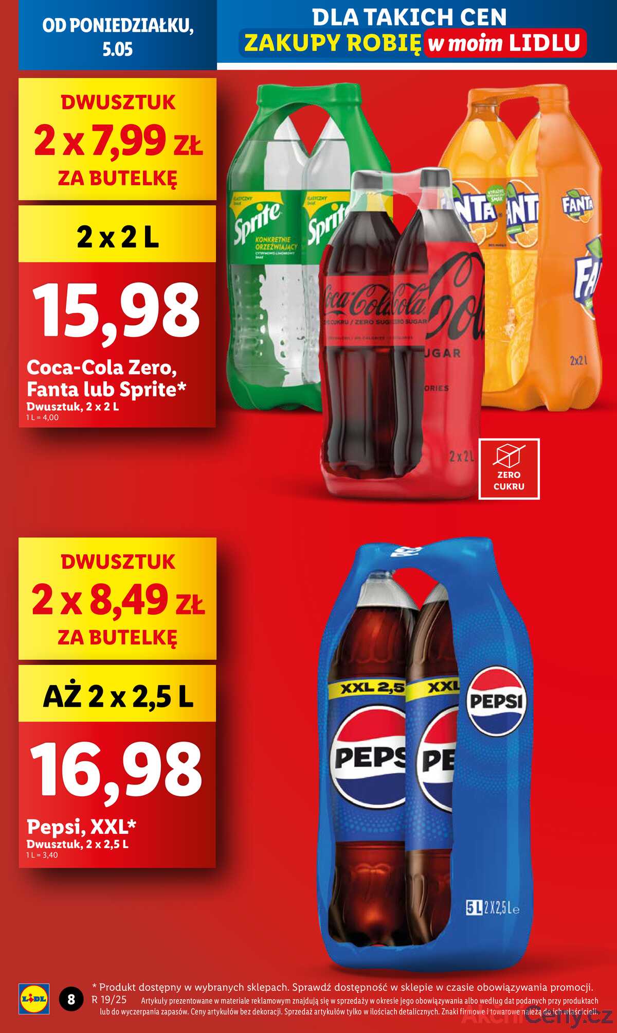 Leták Lidl Polsko 5.5.-7.5.2025 strana 8
