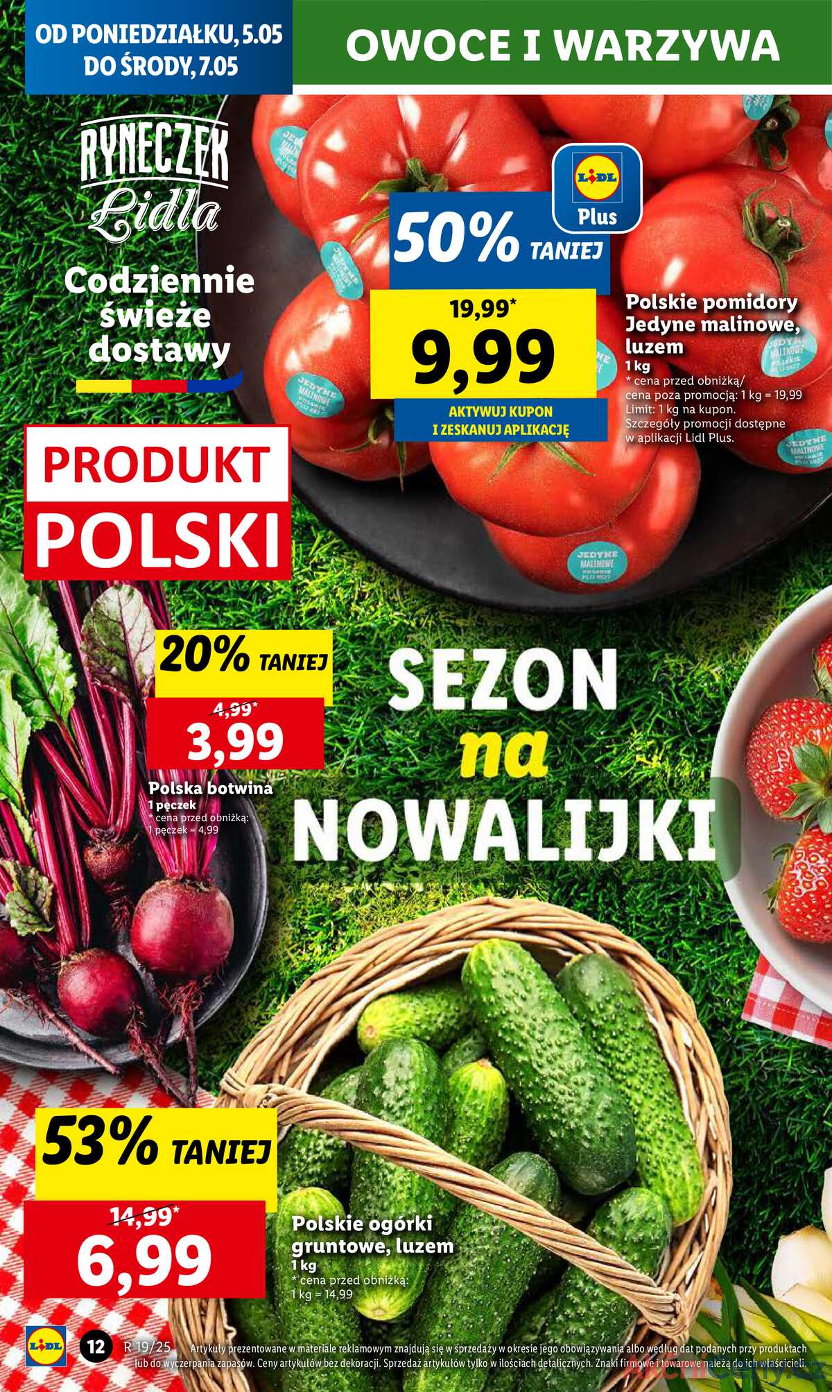 Leták Lidl Polsko 5.5.-7.5.2025 strana 14