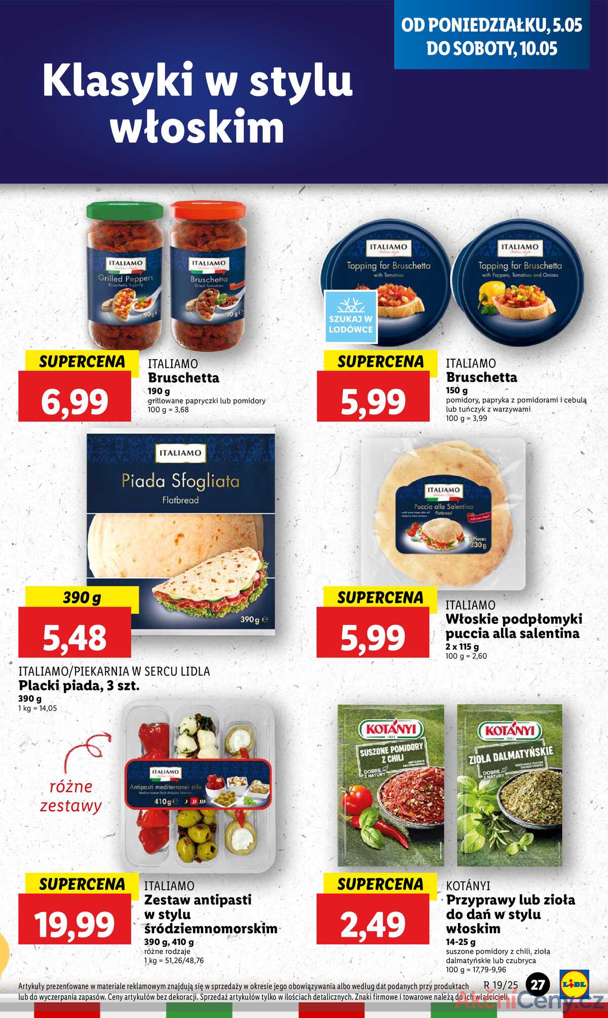 Leták Lidl Polsko 5.5.-7.5.2025 strana 29