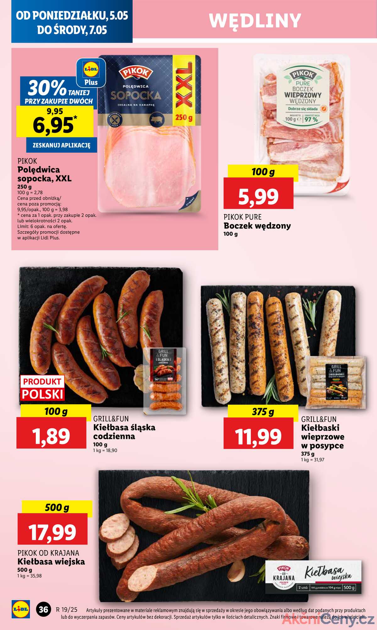 Leták Lidl Polsko 5.5.-7.5.2025 strana 40