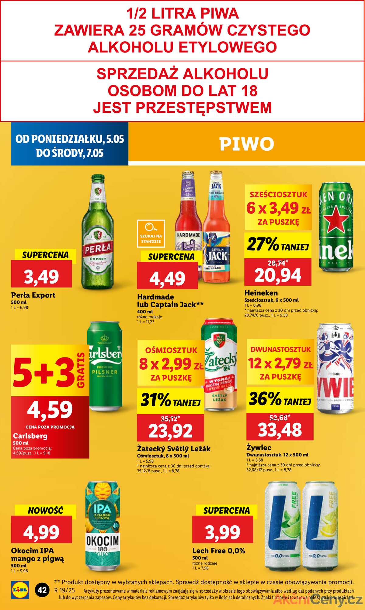 Leták Lidl Polsko 5.5.-7.5.2025 strana 48