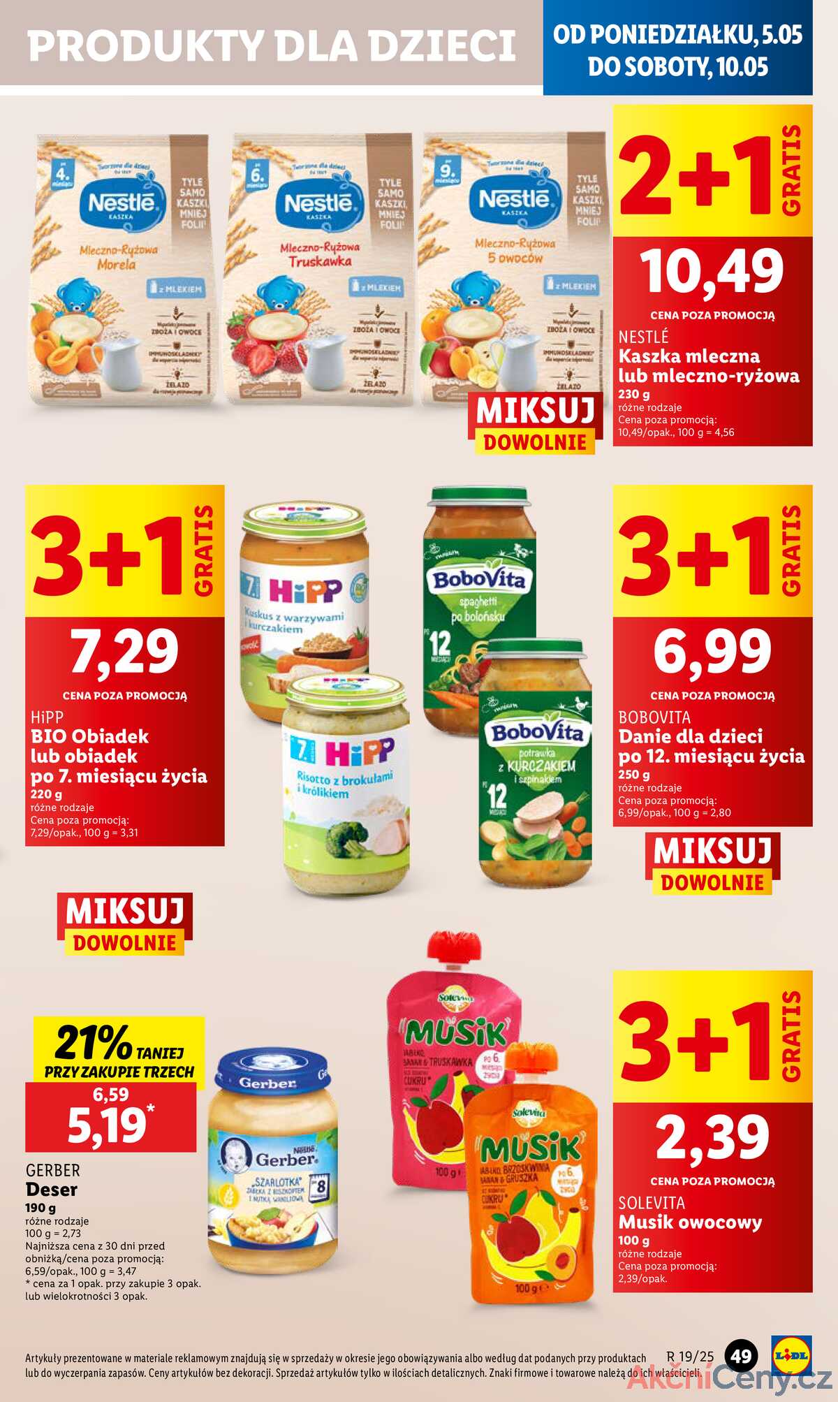 Leták Lidl Polsko 5.5.-7.5.2025 strana 57