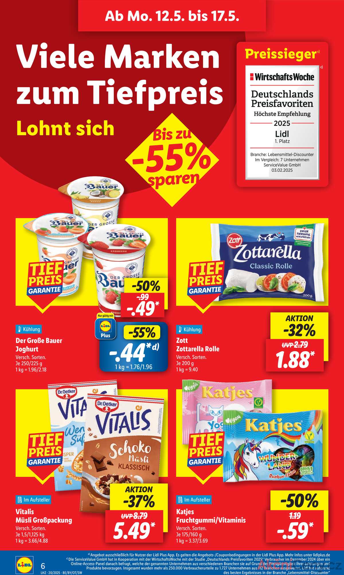Leták Lidl Německo 12.5.-17.5.2025 strana 8