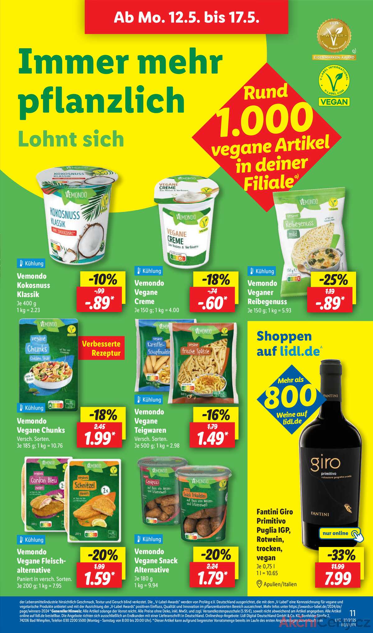 Leták Lidl Německo 12.5.-17.5.2025 strana 15
