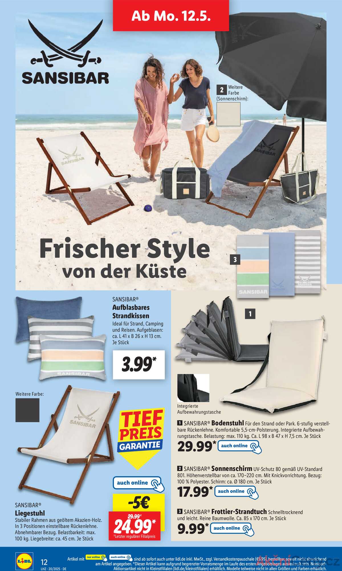 Leták Lidl Německo 12.5.-17.5.2025 strana 22