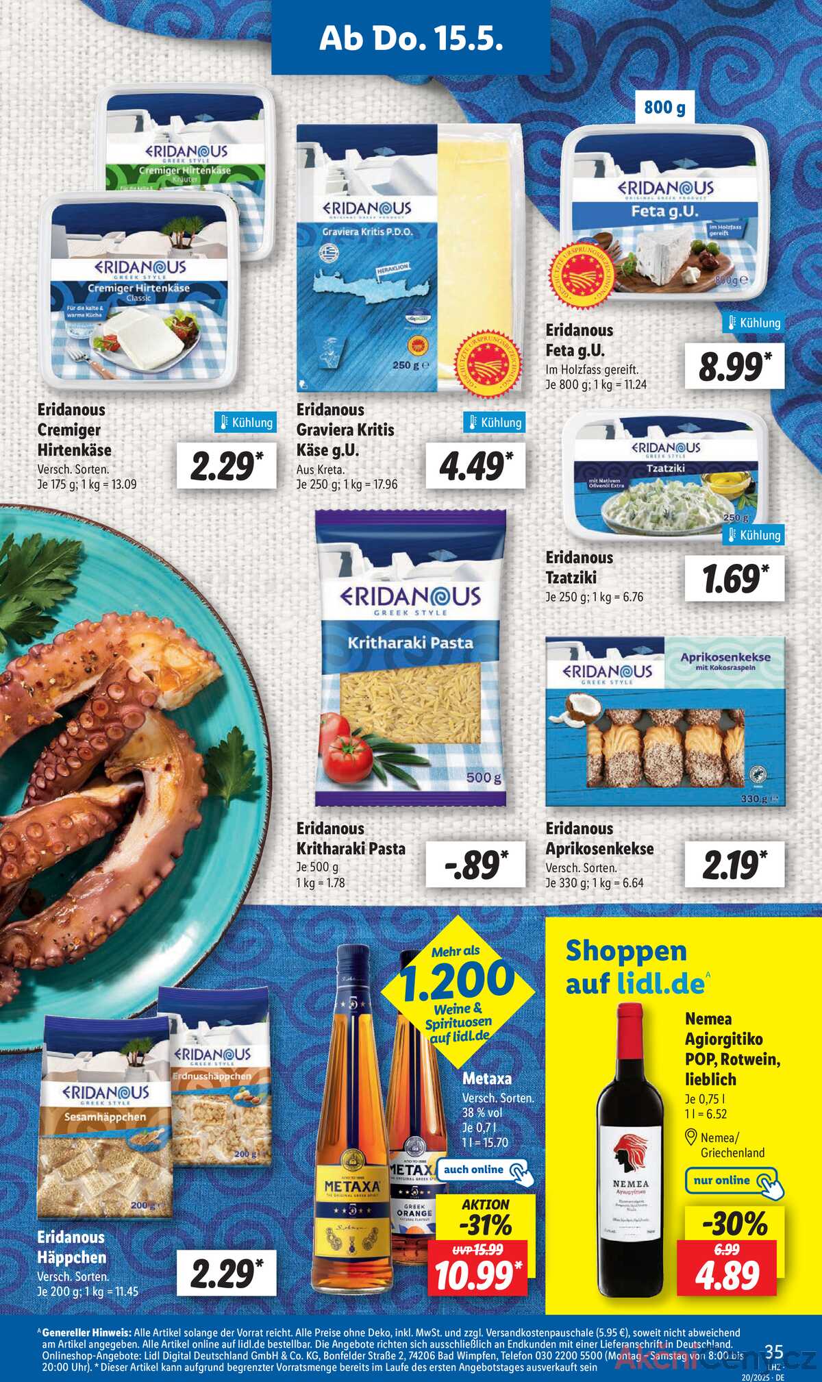 Leták Lidl Německo 12.5.-17.5.2025 strana 53
