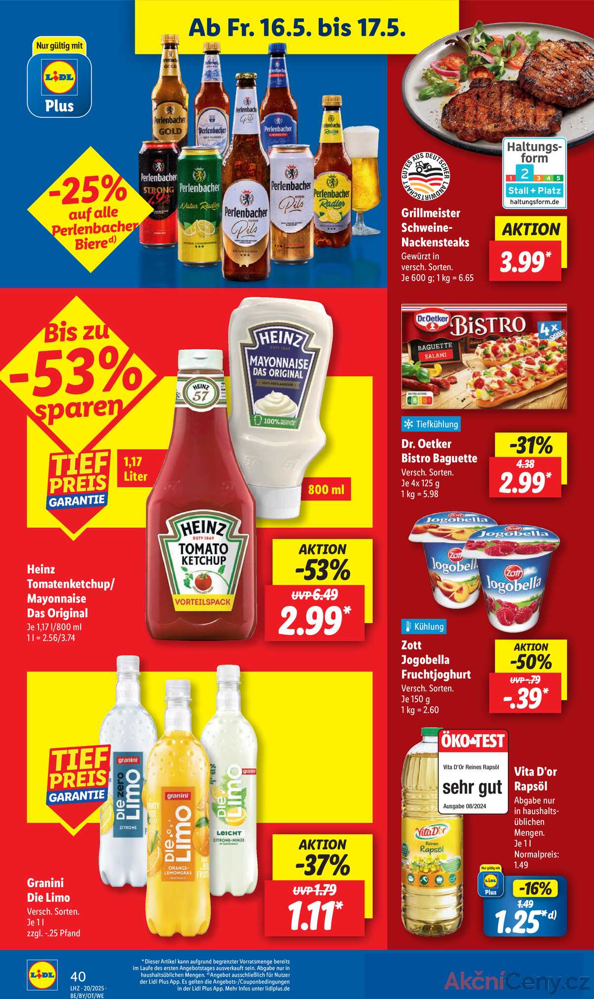 Leták Lidl Německo 12.5.-17.5.2025 strana 60