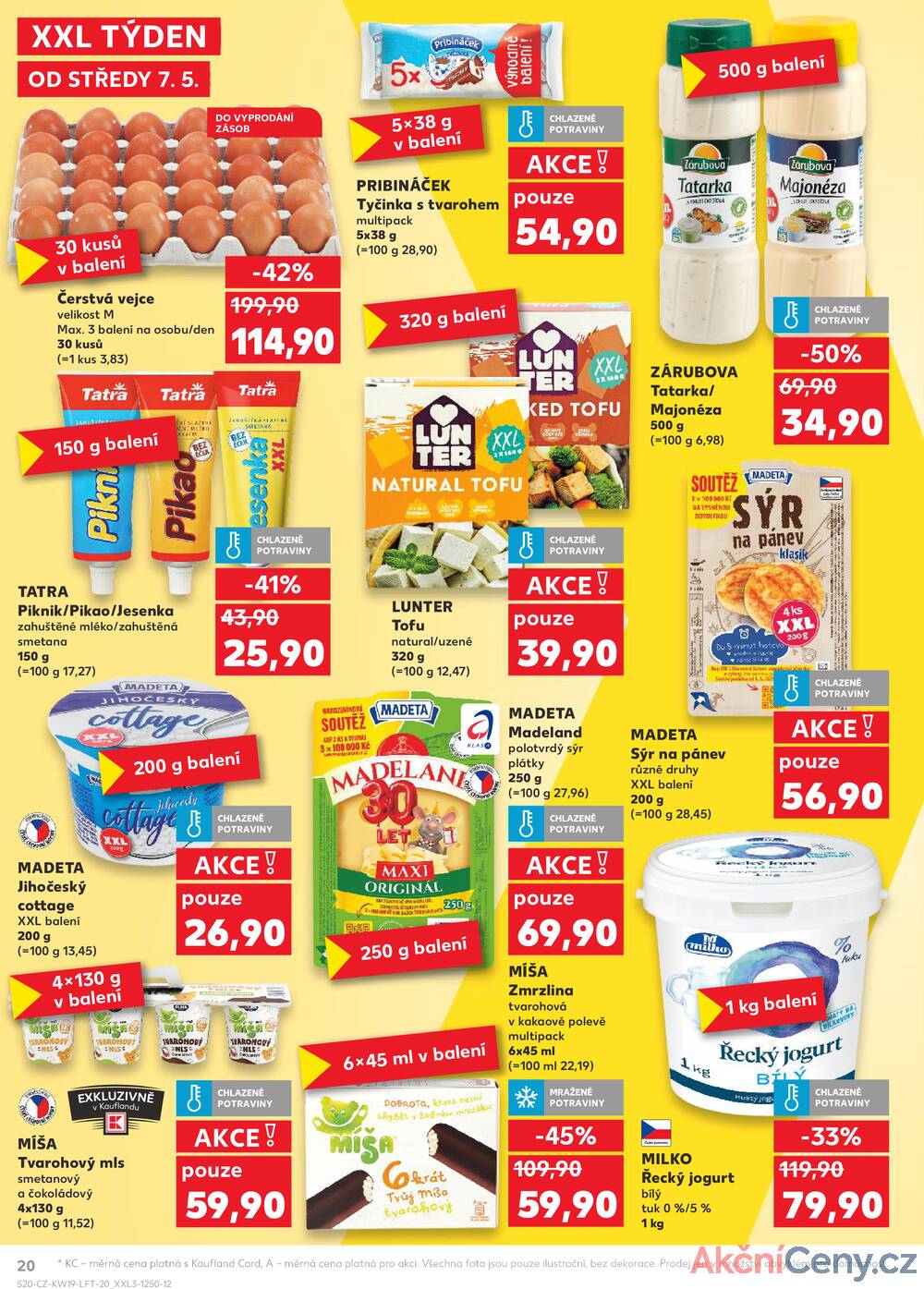 Leták Kaufland - Kaufland 7.5. - 13.5. - Kaufland - Hodonín (Dvořákova) - strana 20