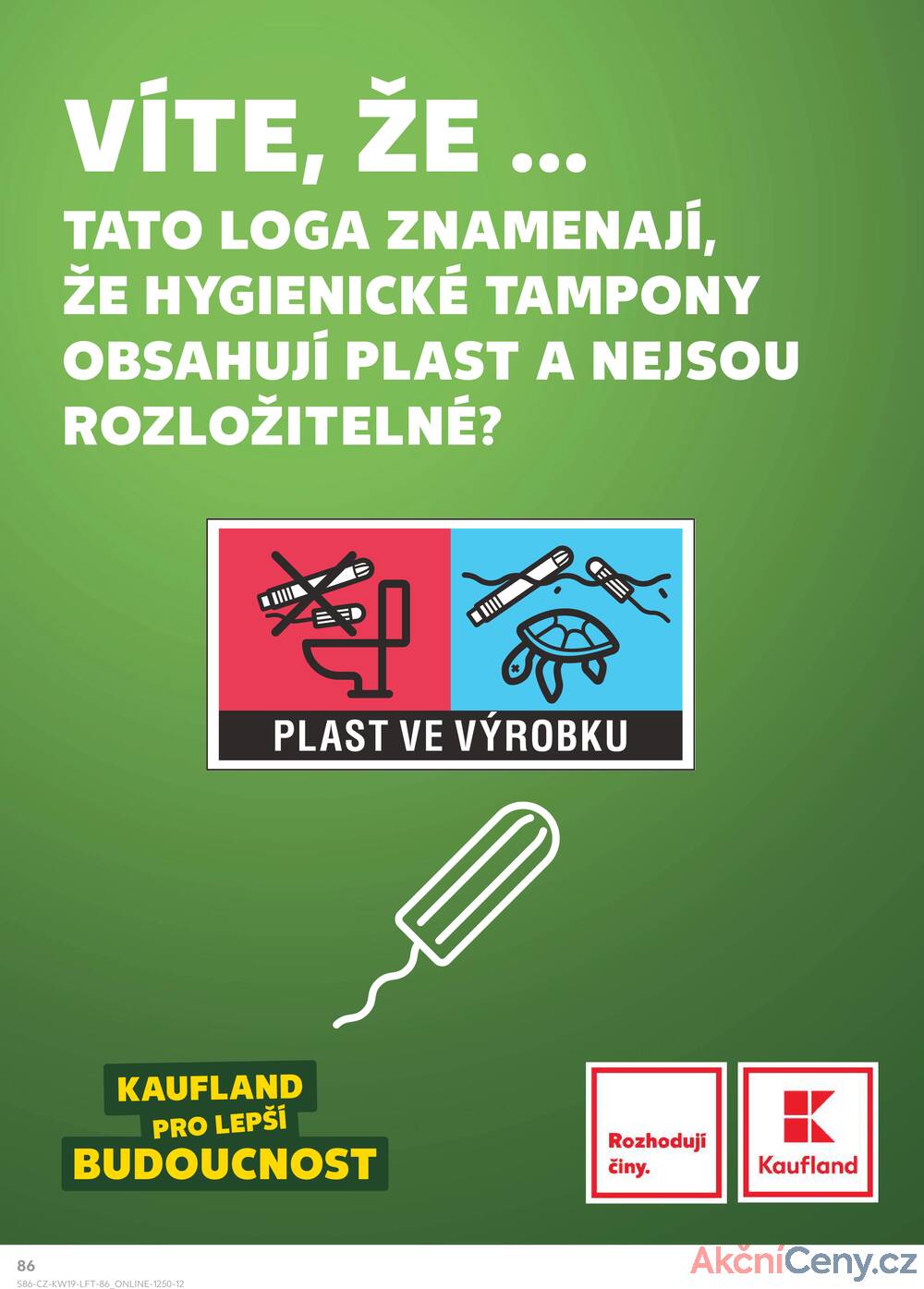 Leták Kaufland - Kaufland 7.5. - 13.5. - Kaufland - Hodonín (Dvořákova) - strana 86