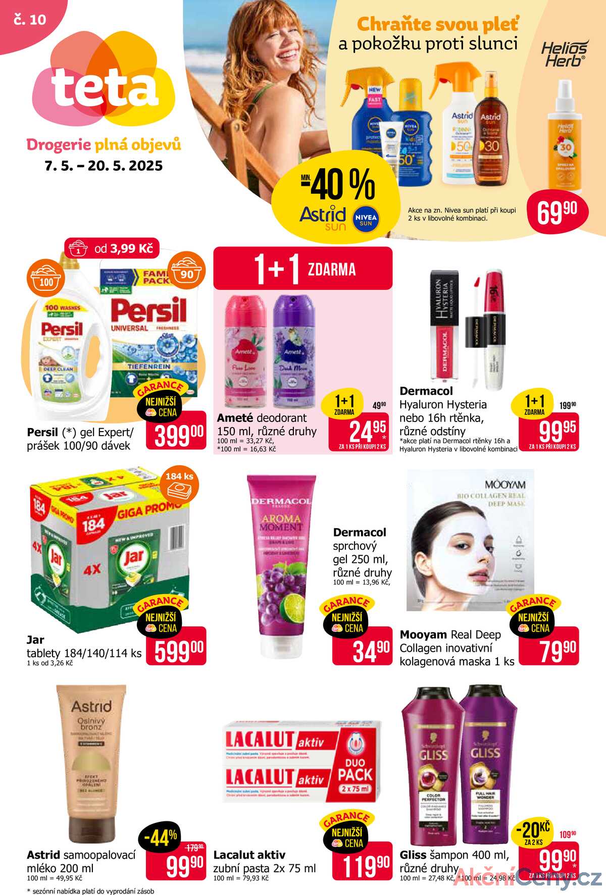 Teta drogerie  od 7.5. do 20.5.2025 strana 1