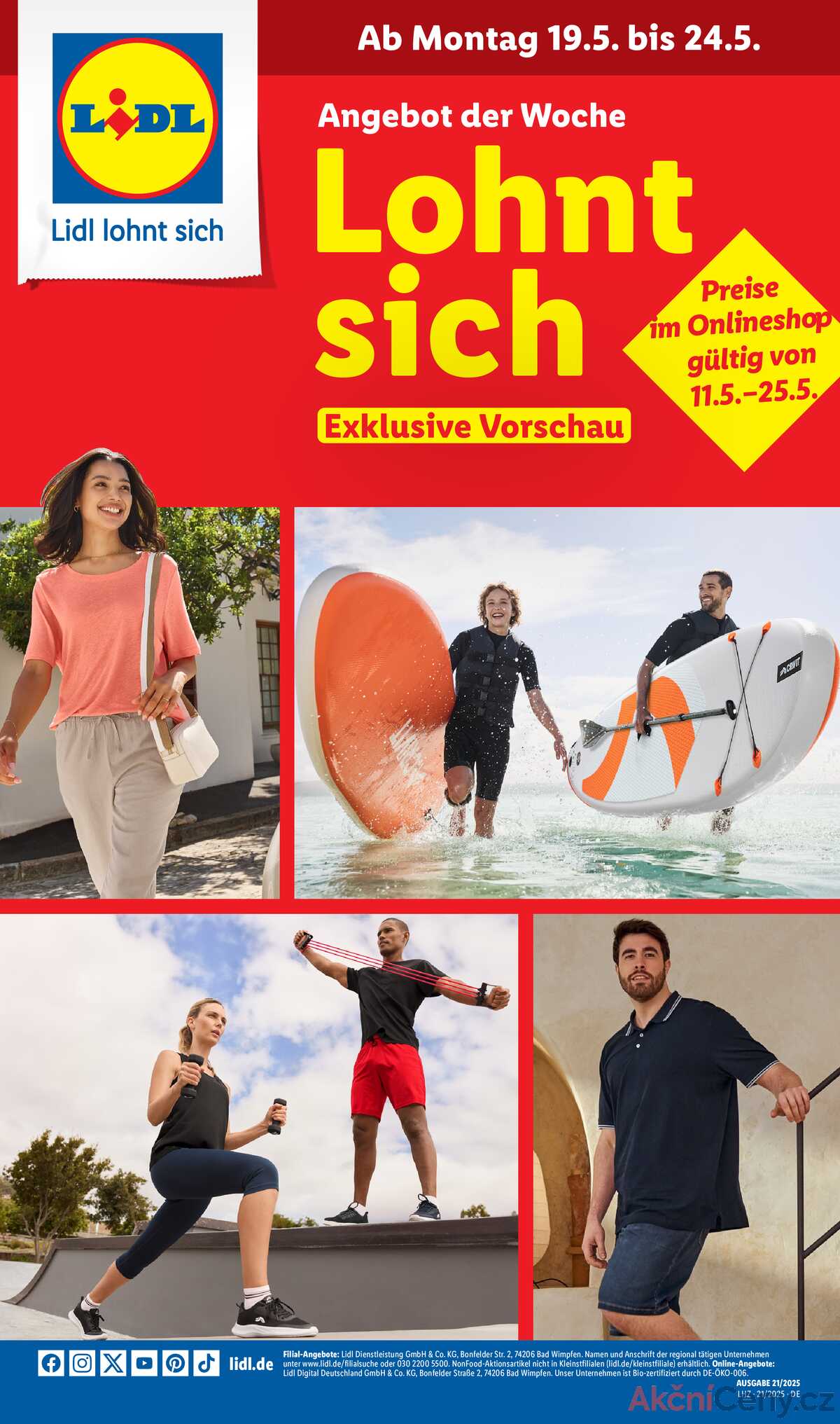 Leták Lidl Německo 19.5.-24.5.2025 strana 1