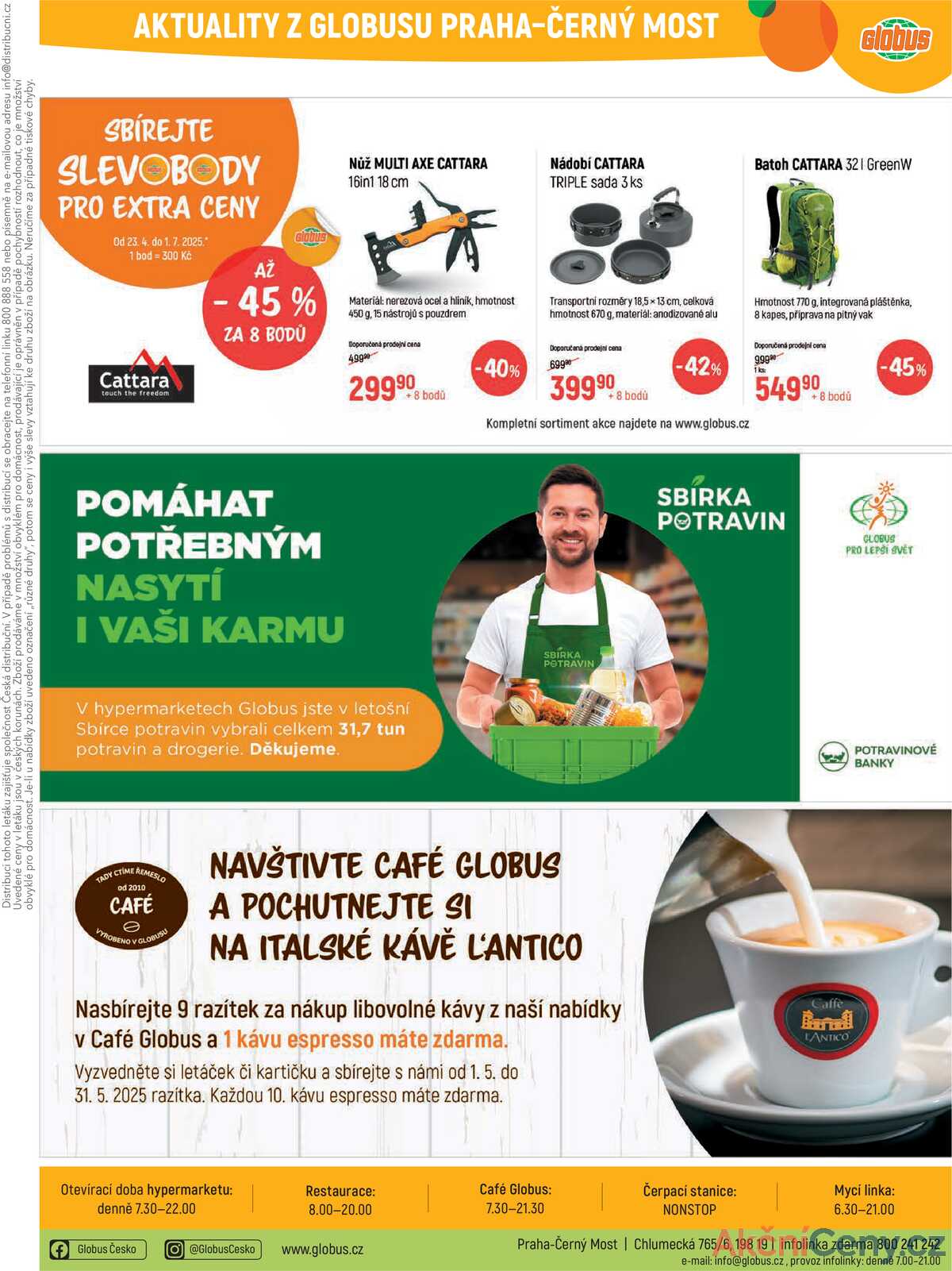 Akční leták Globus 7.5. - 13.5.2025 - Globus Praha - Centrum Černý Most strana 29