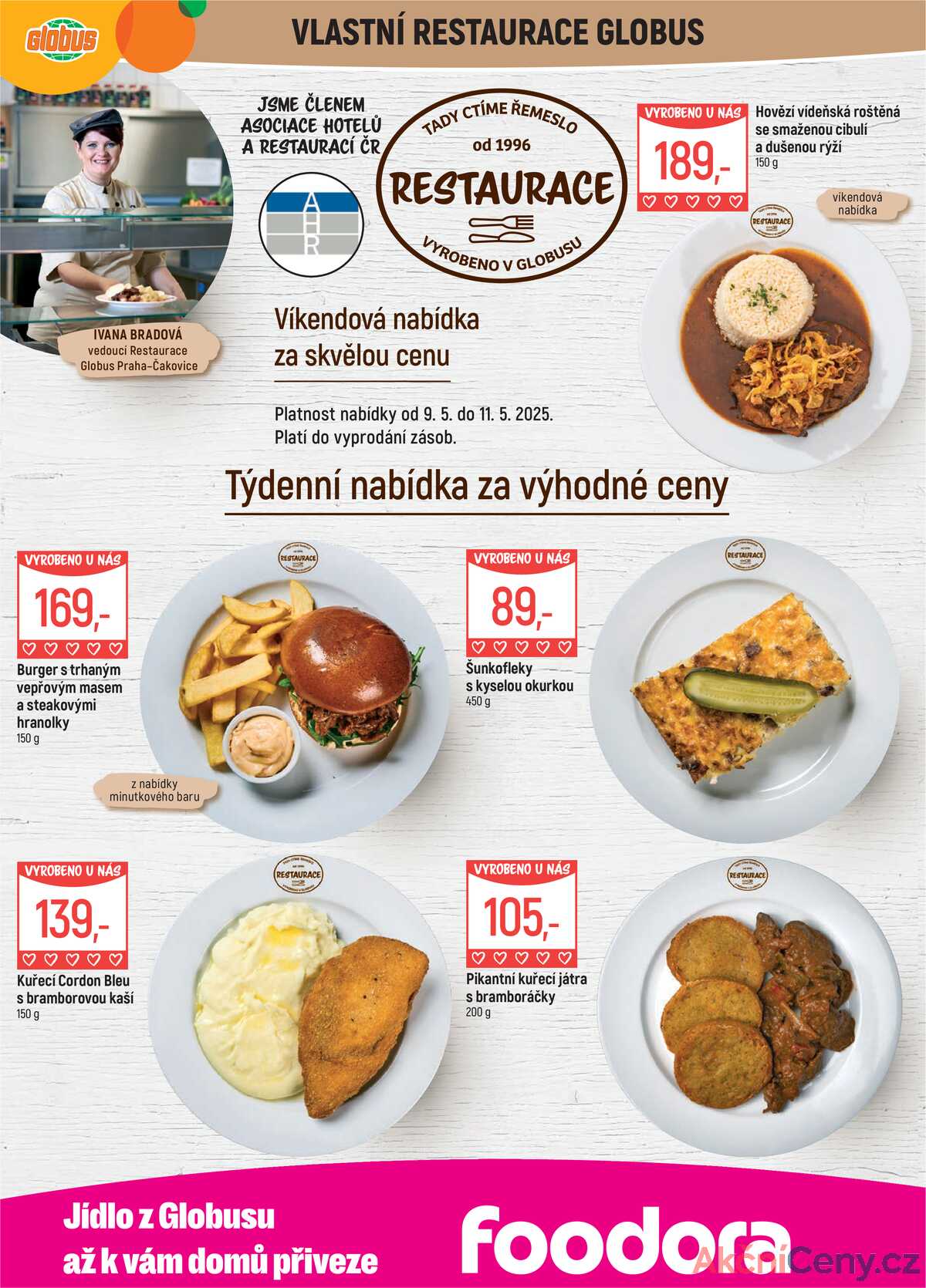 Akční leták Globus 7.5. - 13.5.2025 - Globus Praha - Čakovice strana 6