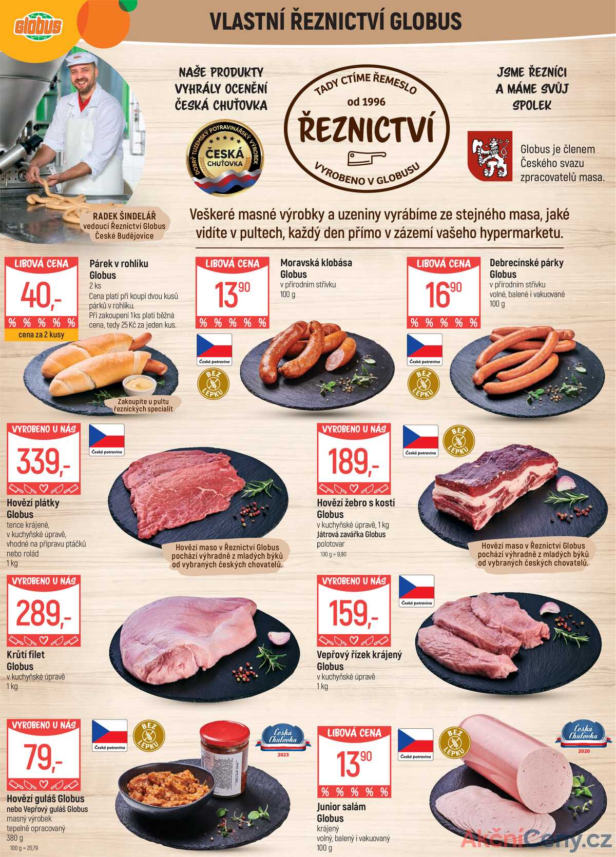 Akční leták Globus 7.5. - 13.5.2025 - Globus České Budějovice strana 4