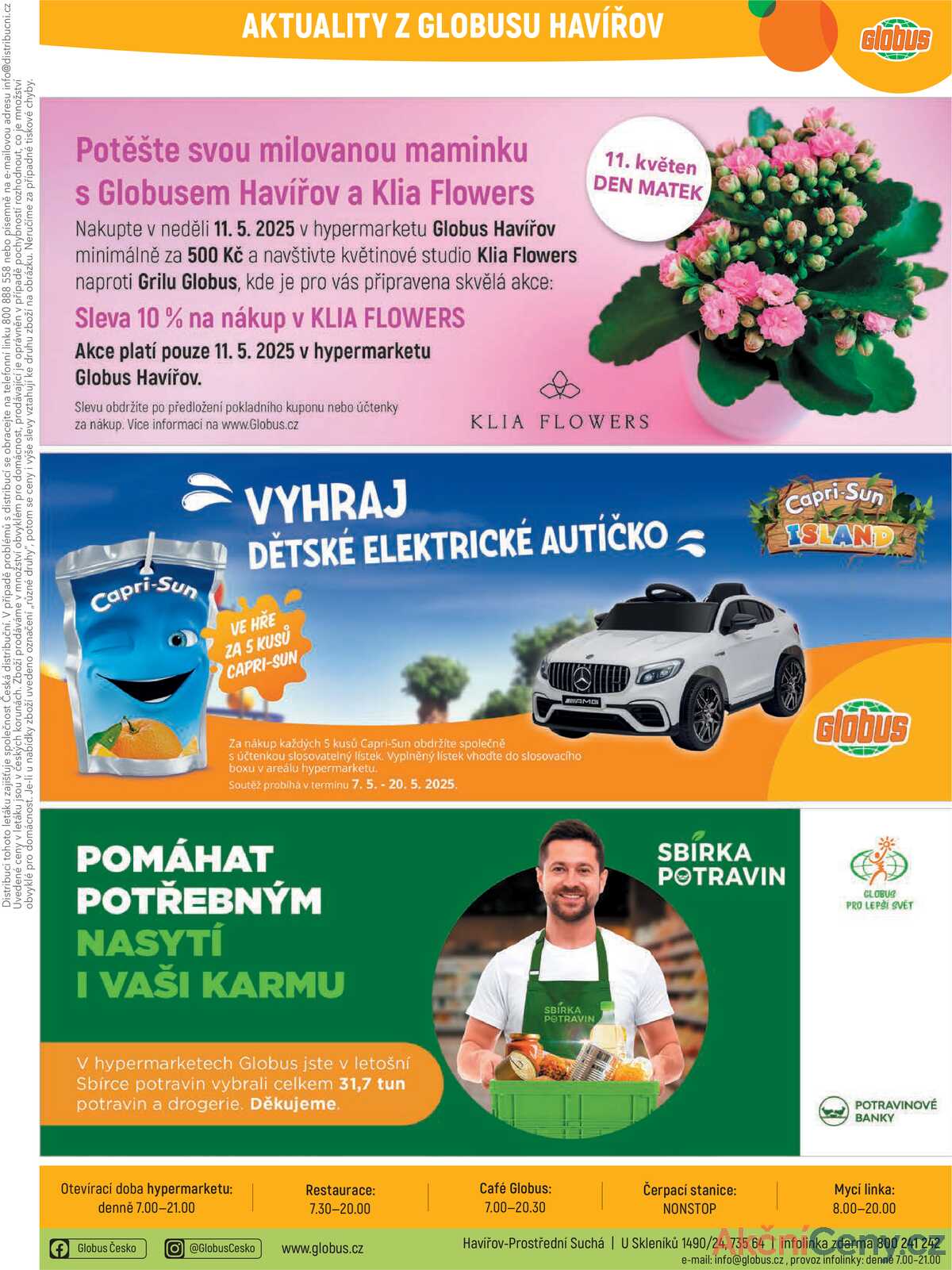 Akční leták Globus 7.5. - 13.5.2025 - Globus Havířov strana 29