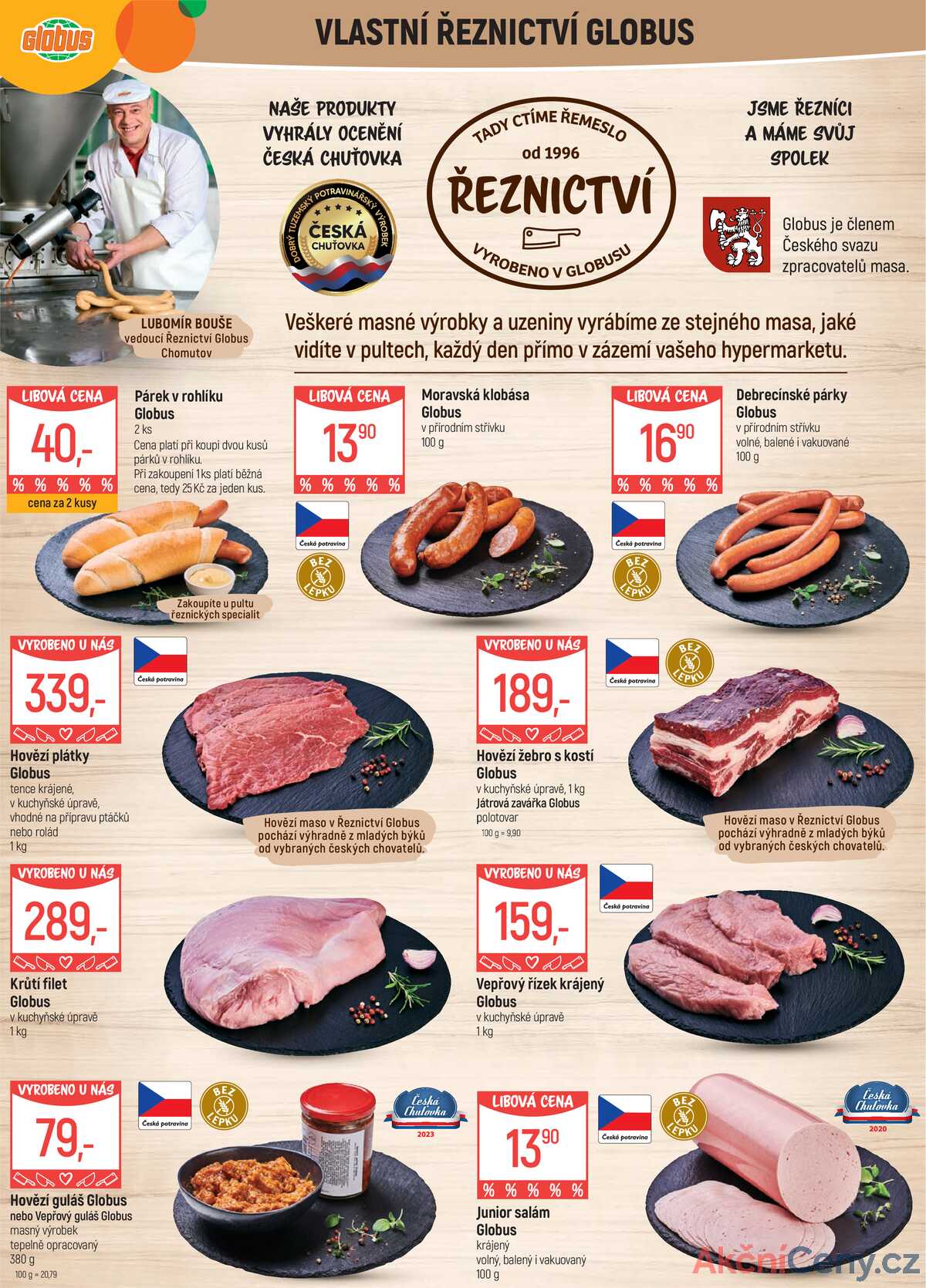 Akční leták Globus 7.5. - 13.5.2025 - Globus Chomutov strana 4