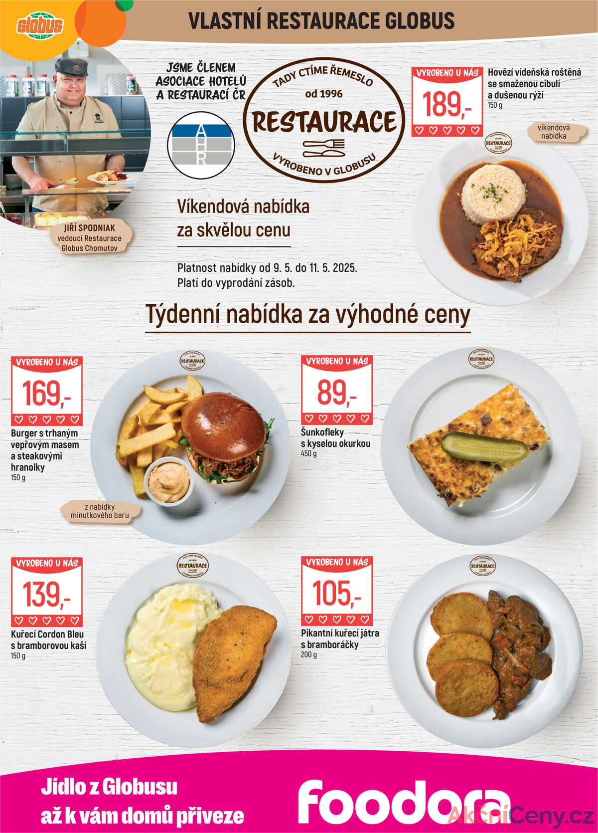Akční leták Globus 7.5. - 13.5.2025 - Globus Chomutov strana 6