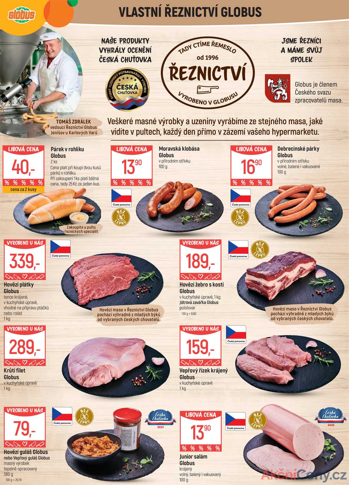Akční leták Globus 7.5. - 13.5.2025 - Globus Jenišov u Karlových Varů strana 4