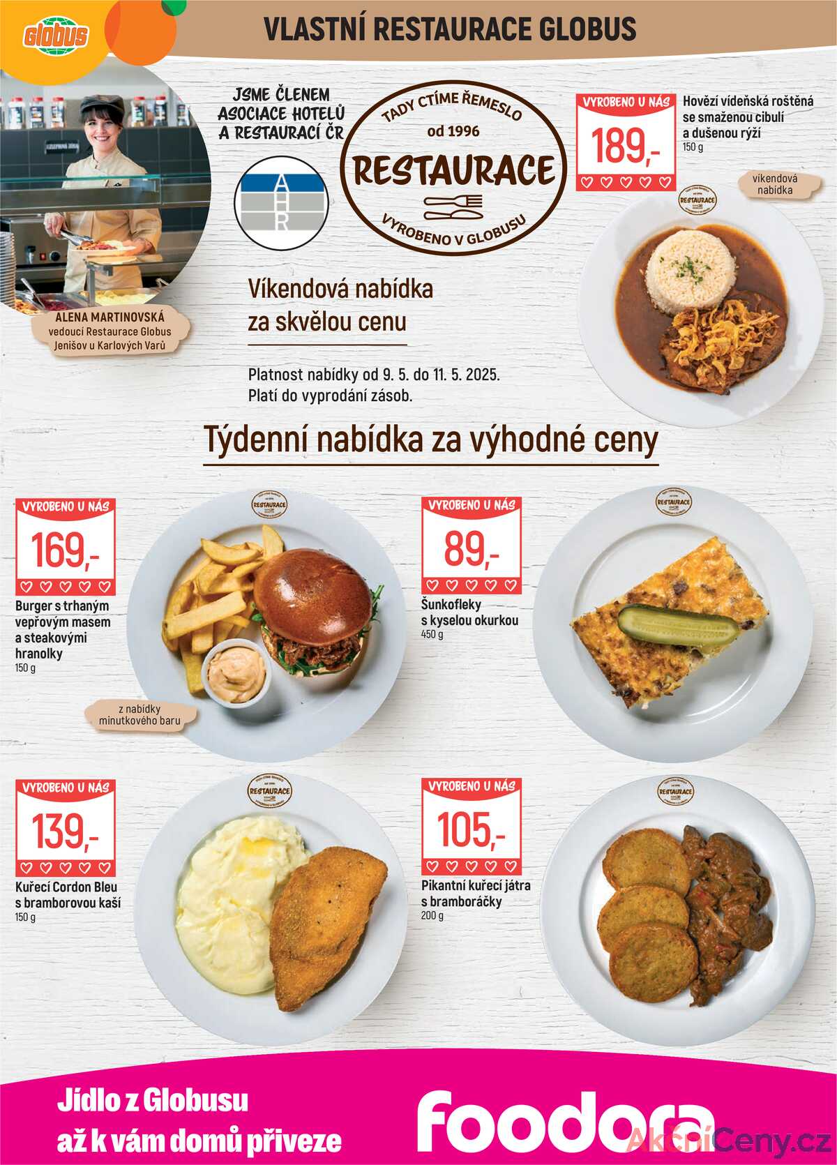Akční leták Globus 7.5. - 13.5.2025 - Globus Jenišov u Karlových Varů strana 6