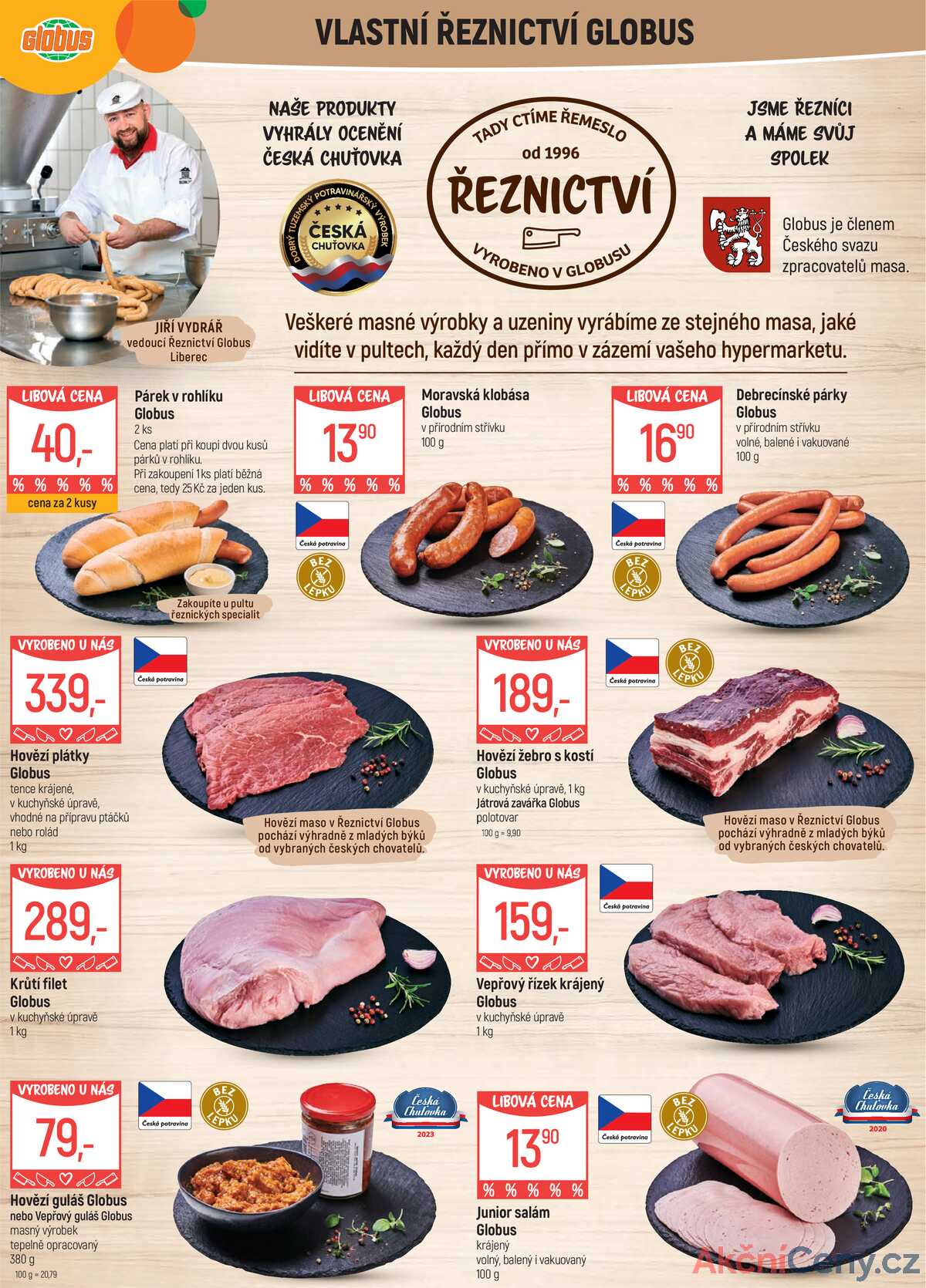 Akční leták Globus 7.5. - 13.5.2025 - Globus Liberec strana 4
