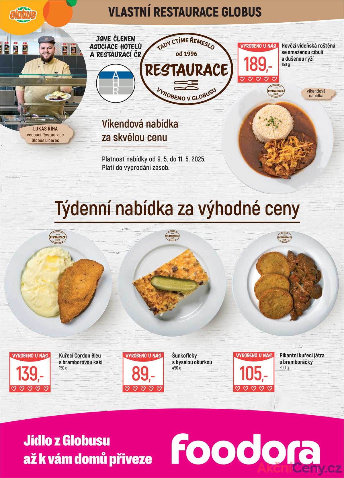 Akční leták Globus 7.5. - 13.5.2025 - Globus Liberec strana 6