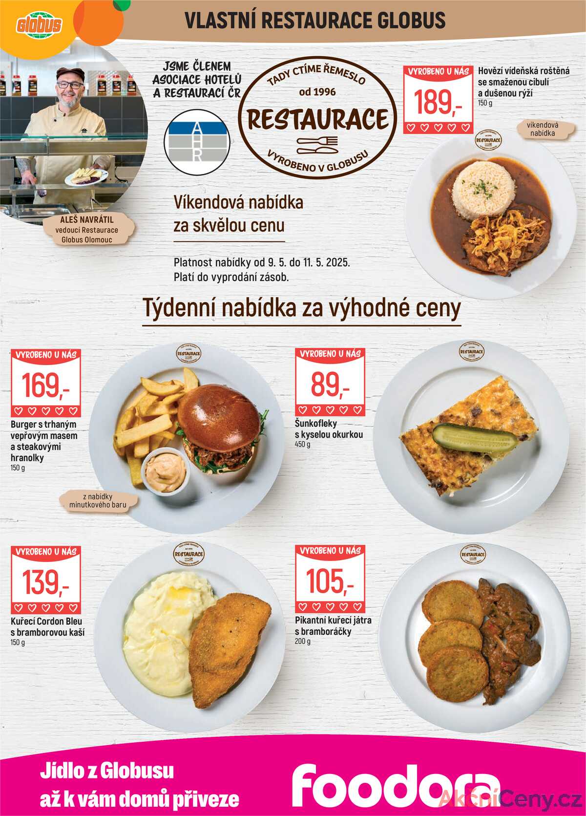 Akční leták Globus 7.5. - 13.5.2025 - Globus Olomouc strana 6